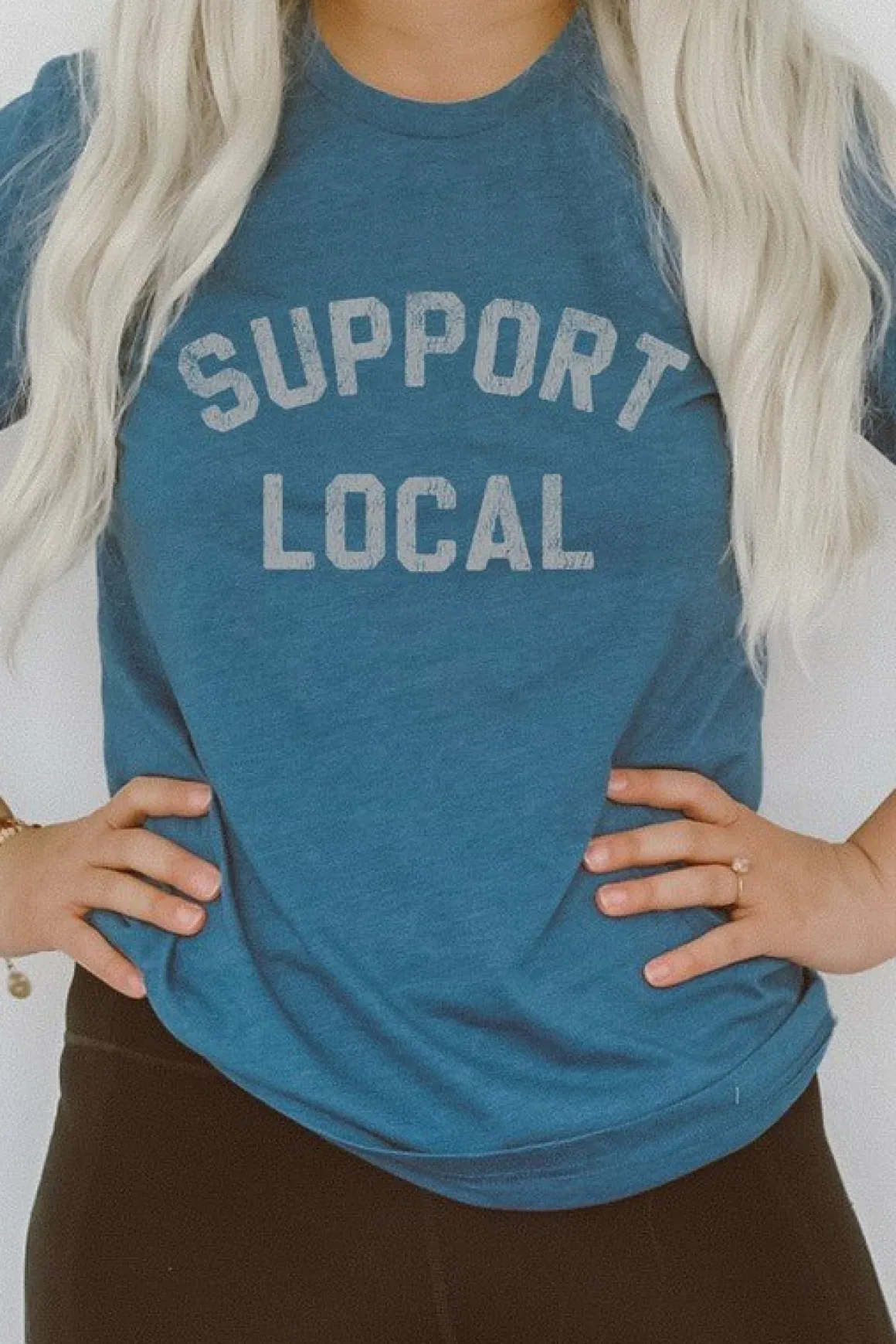 distressed_support_local__2.webp Distressed Support Local Graphic Tee *Online Only*