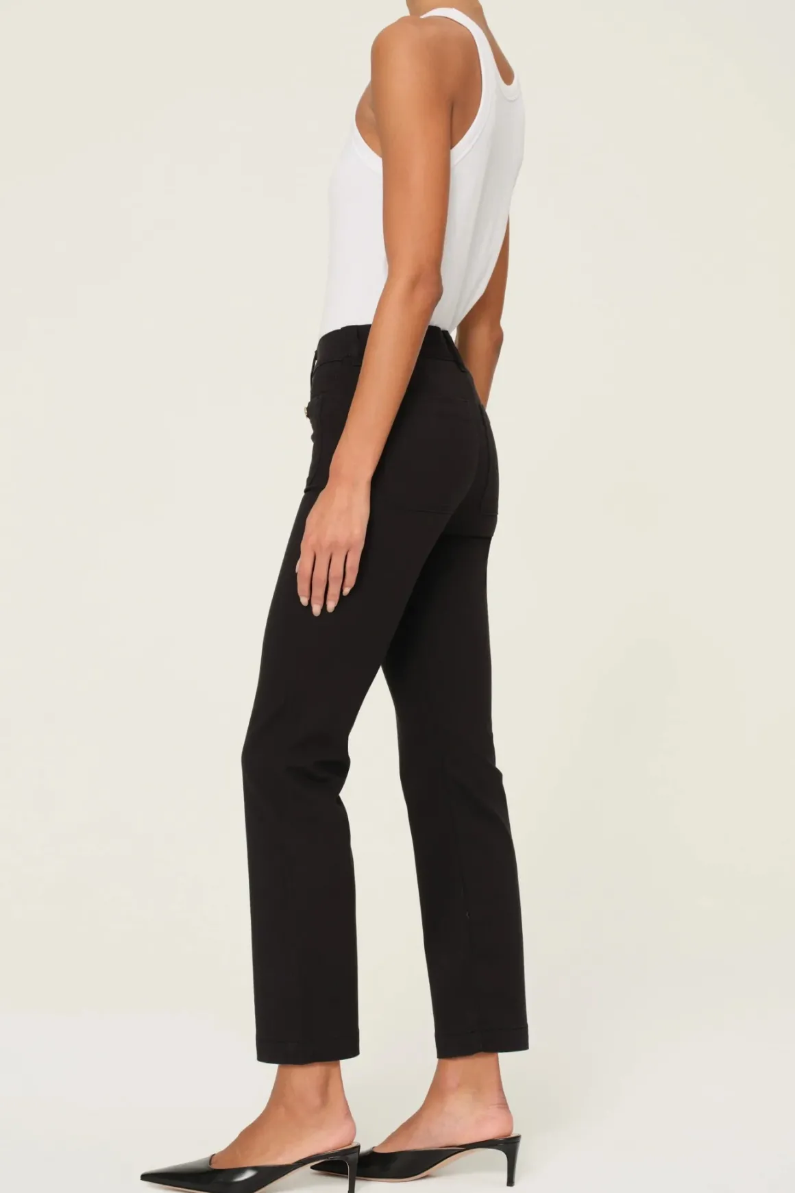DL1961 Mara Straight Mid Rise Jeans