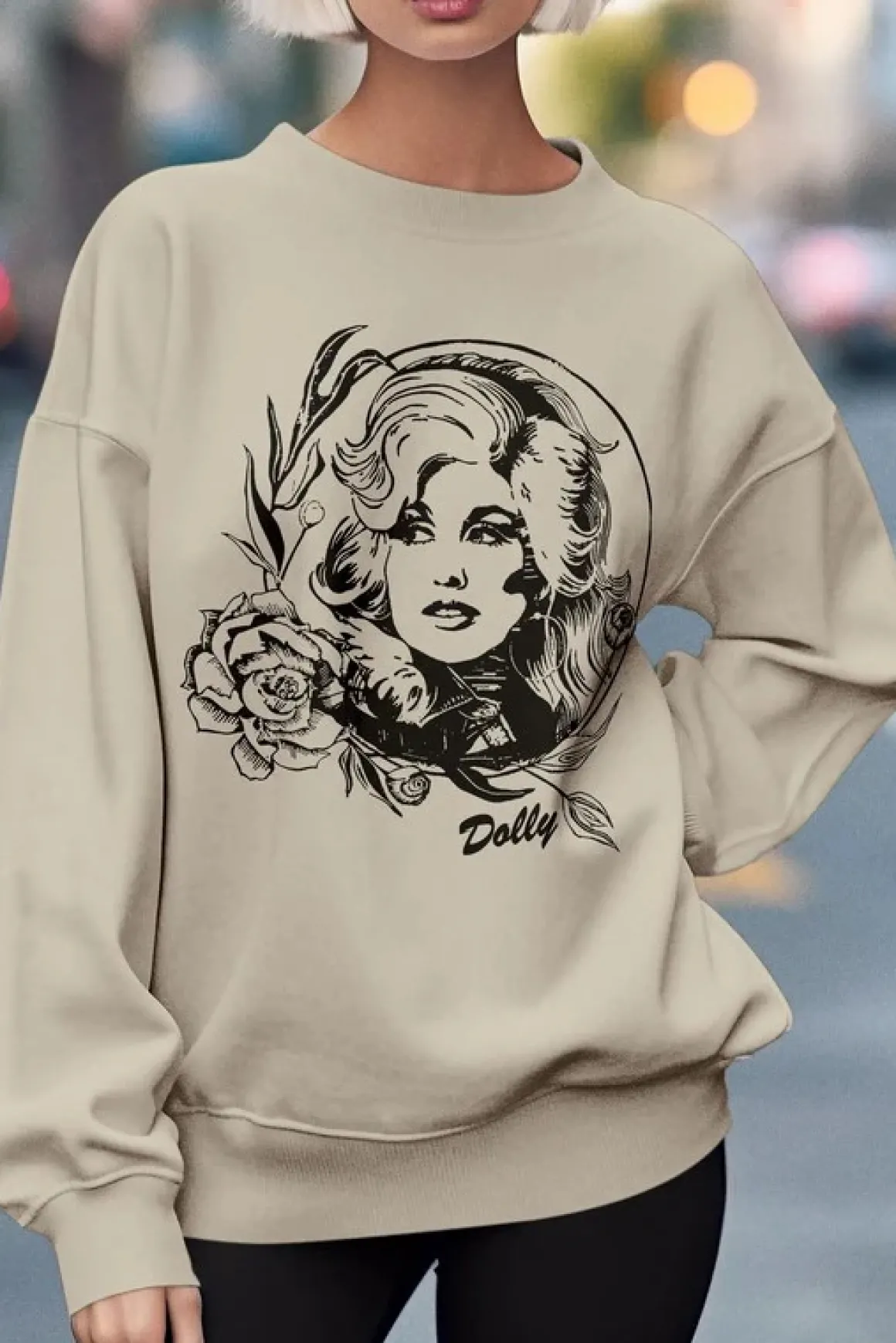 Dolly Parton Graphic Sweatshirt *Online Only*