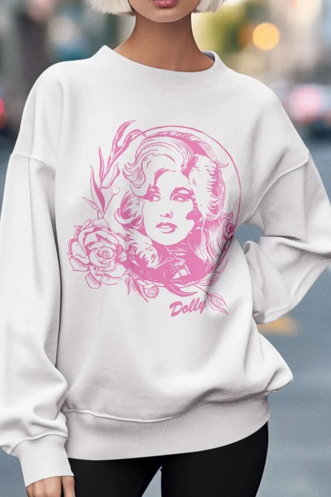 Dolly Parton Graphic Sweatshirt *Online Only*