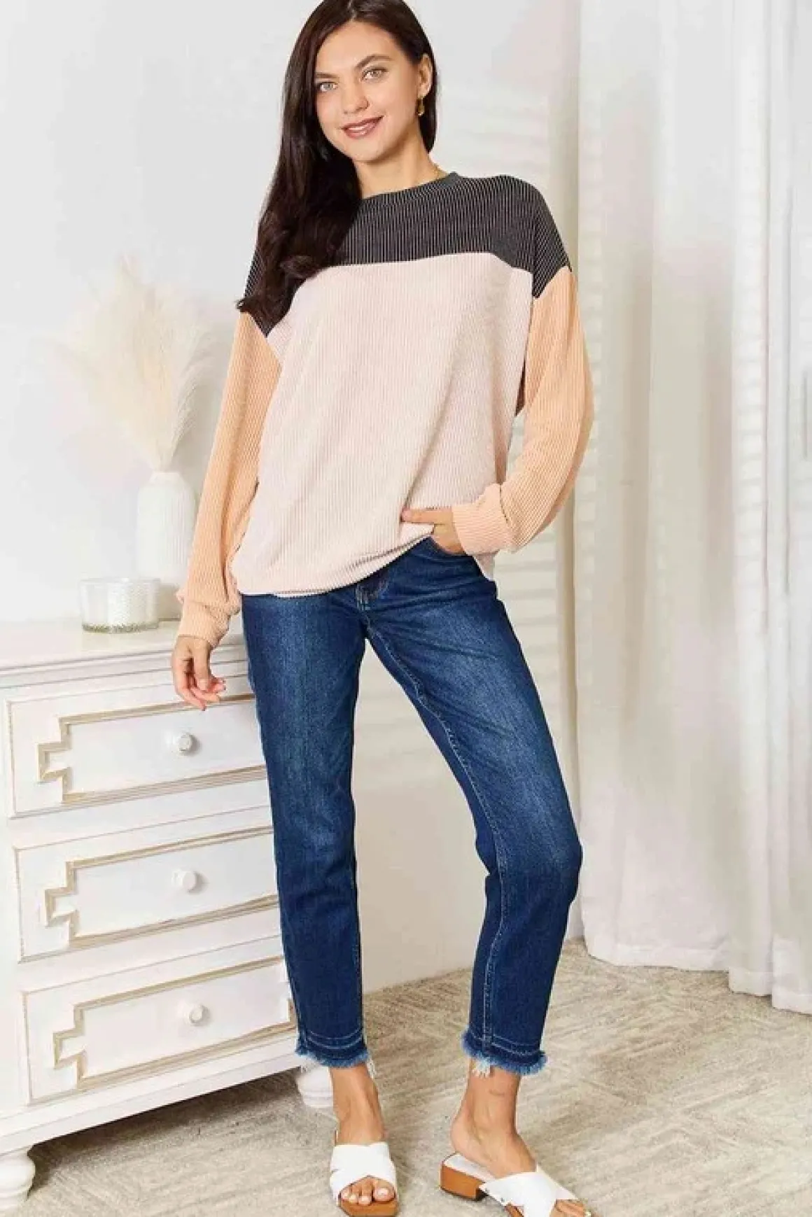 double_take_dropped_shoul_3.webp Double Take Dropped Shoulder Shirt *Online Only*