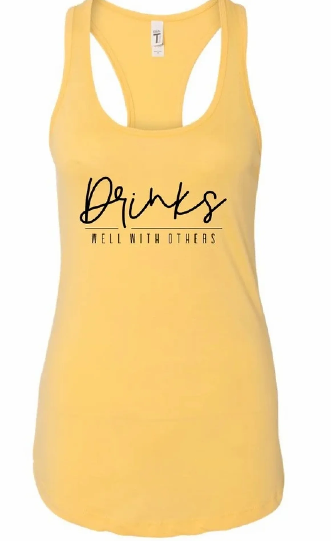Drinks Well With Others Summer Graphic Tank *Online Only*