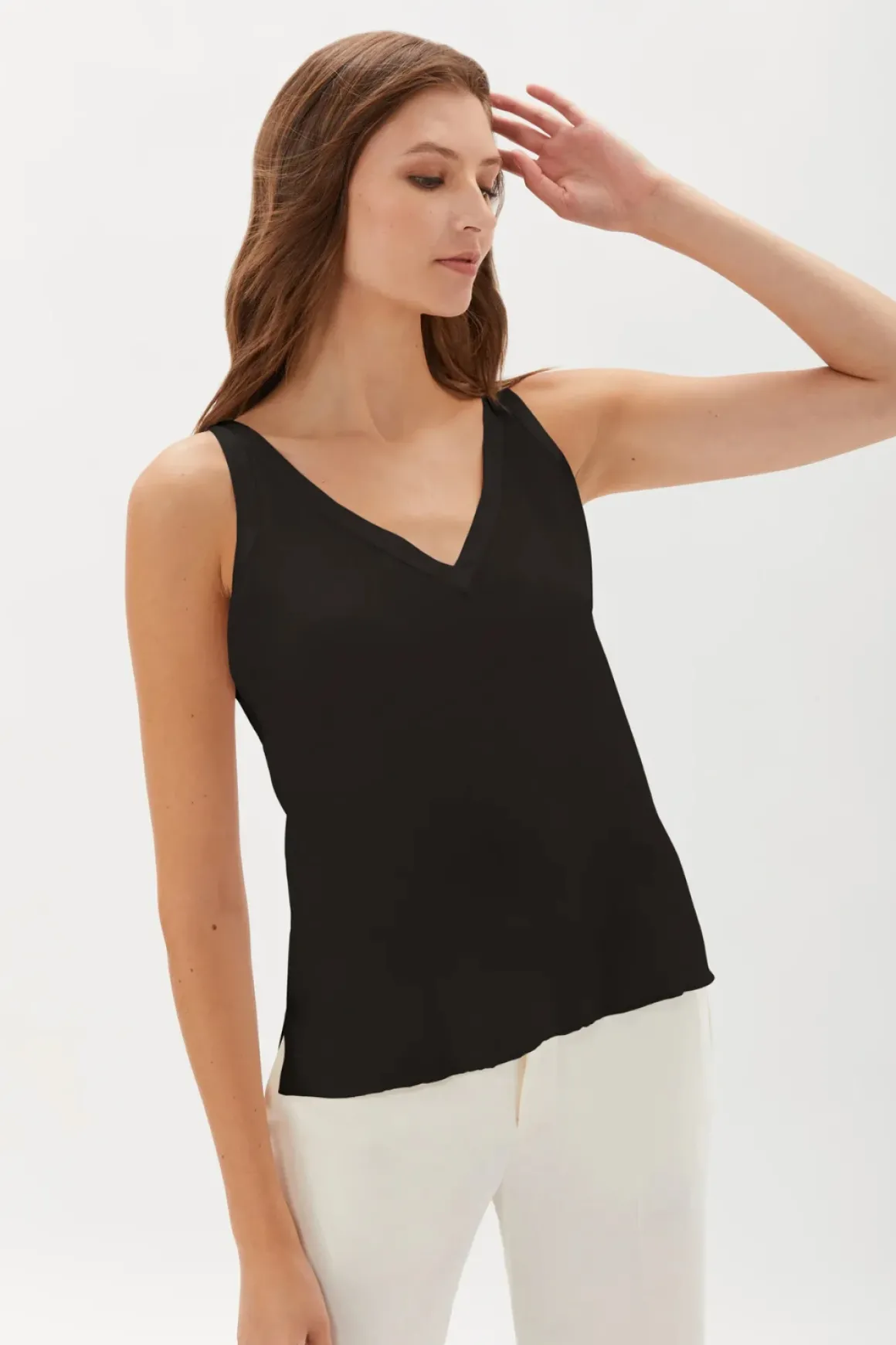 Ecru Kidman Reversible Satin
