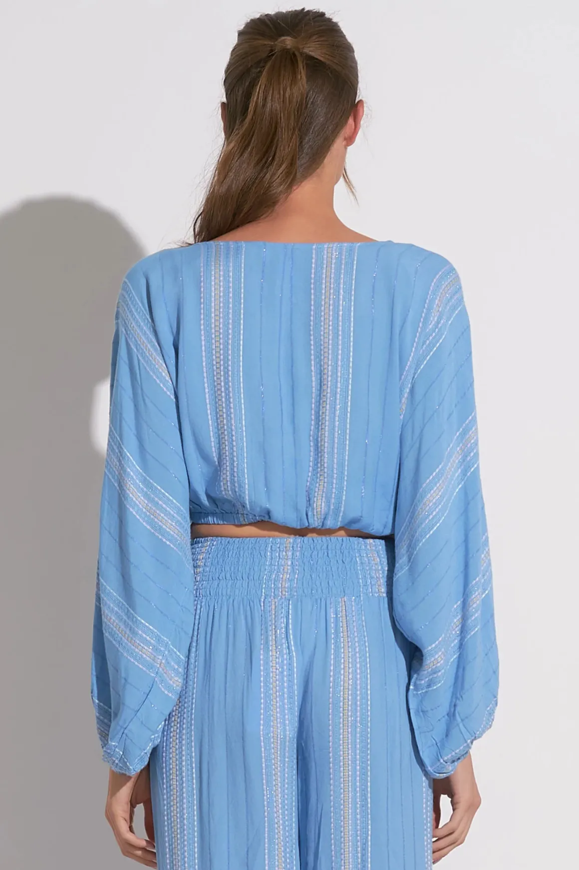 elan_long_sleeve_tie_fron_2.webp Elan Long Sleeve Tie Front Top