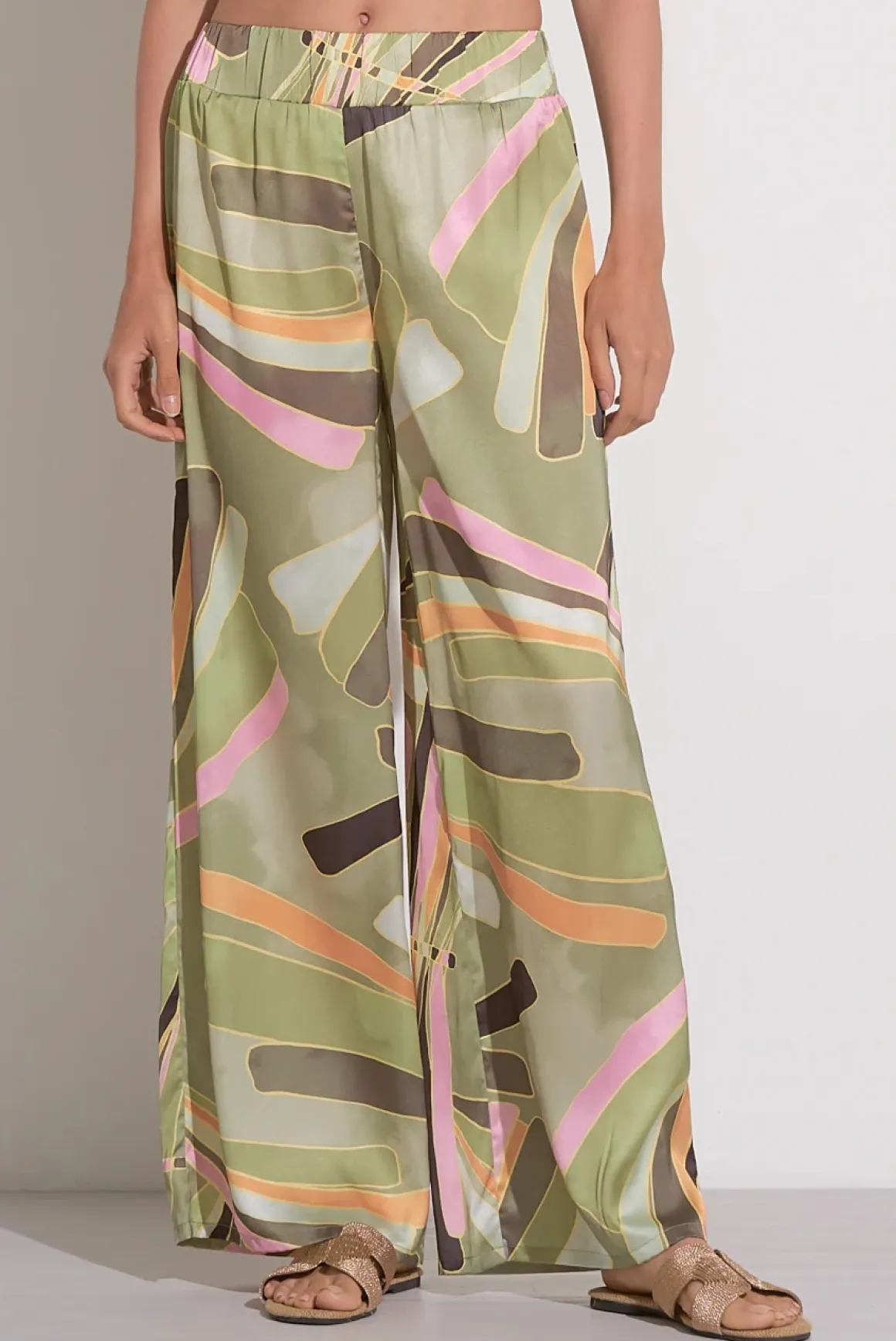 Elan Manila Print Pants