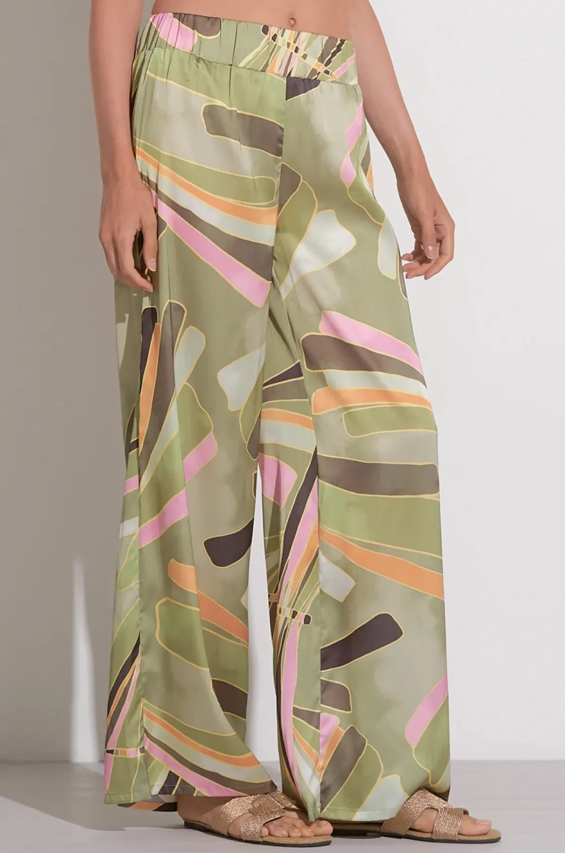 Elan Manila Print Pants