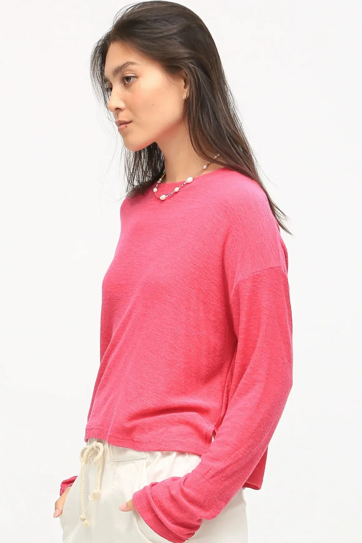 electric_amp_rose_lane_sl_2.webp Electric & Rose Lane Slub Long Sleeve Tee