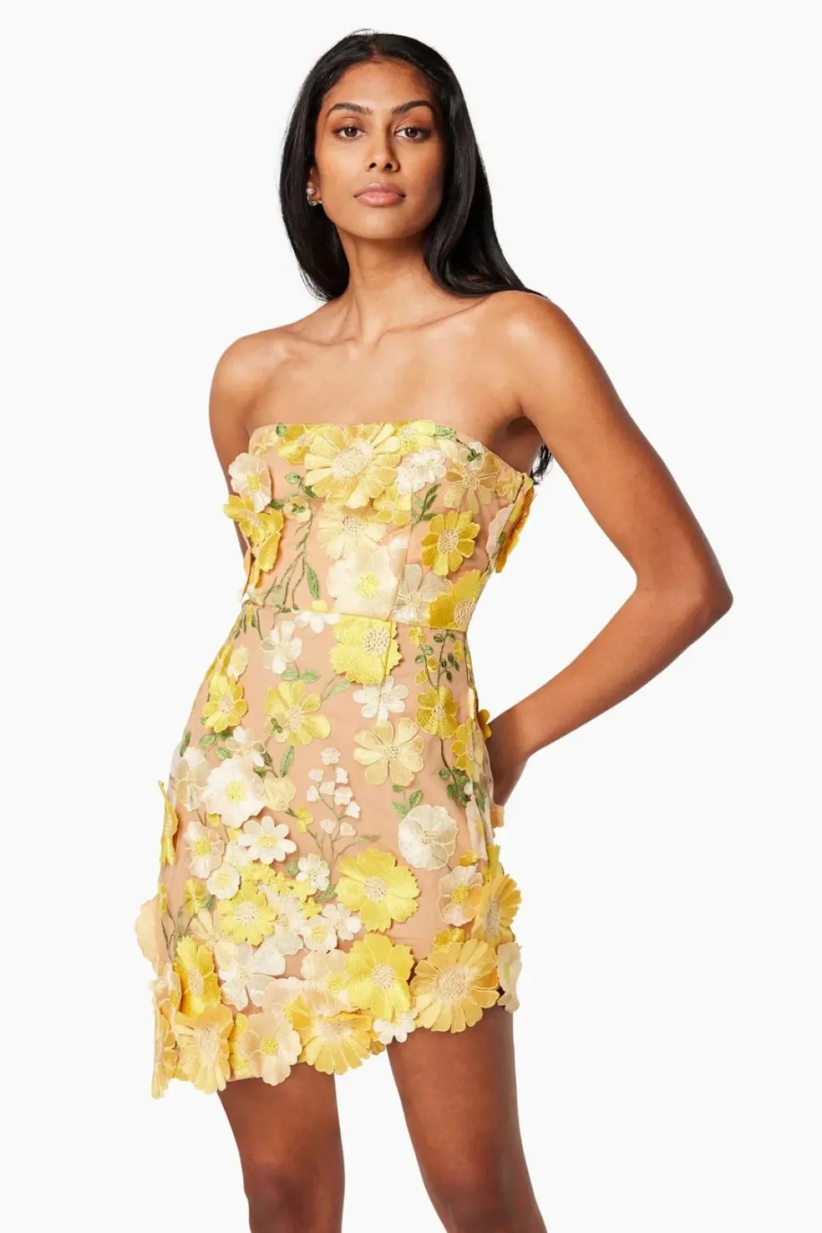 ELLIATT New-Age 3D Floral Mini Dress *FINAL SALE*