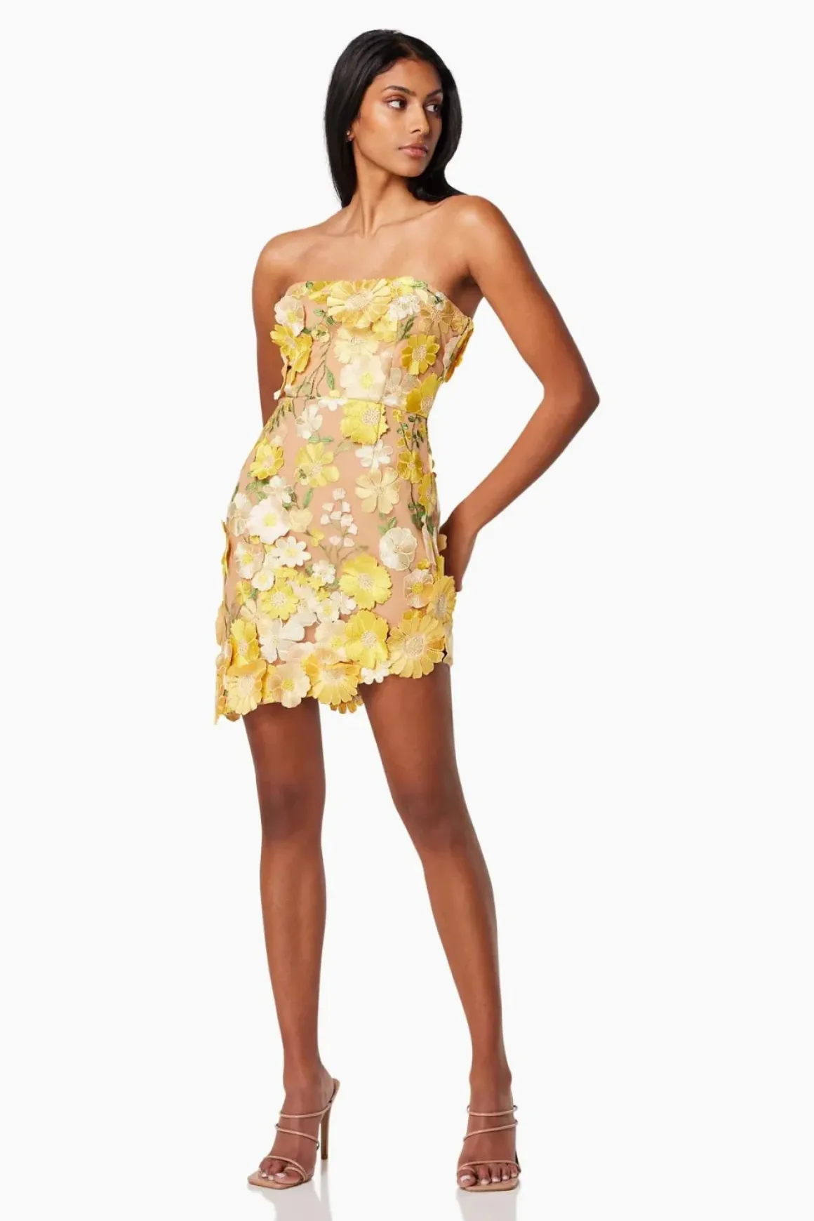 ELLIATT New-Age 3D Floral Mini Dress *FINAL SALE*