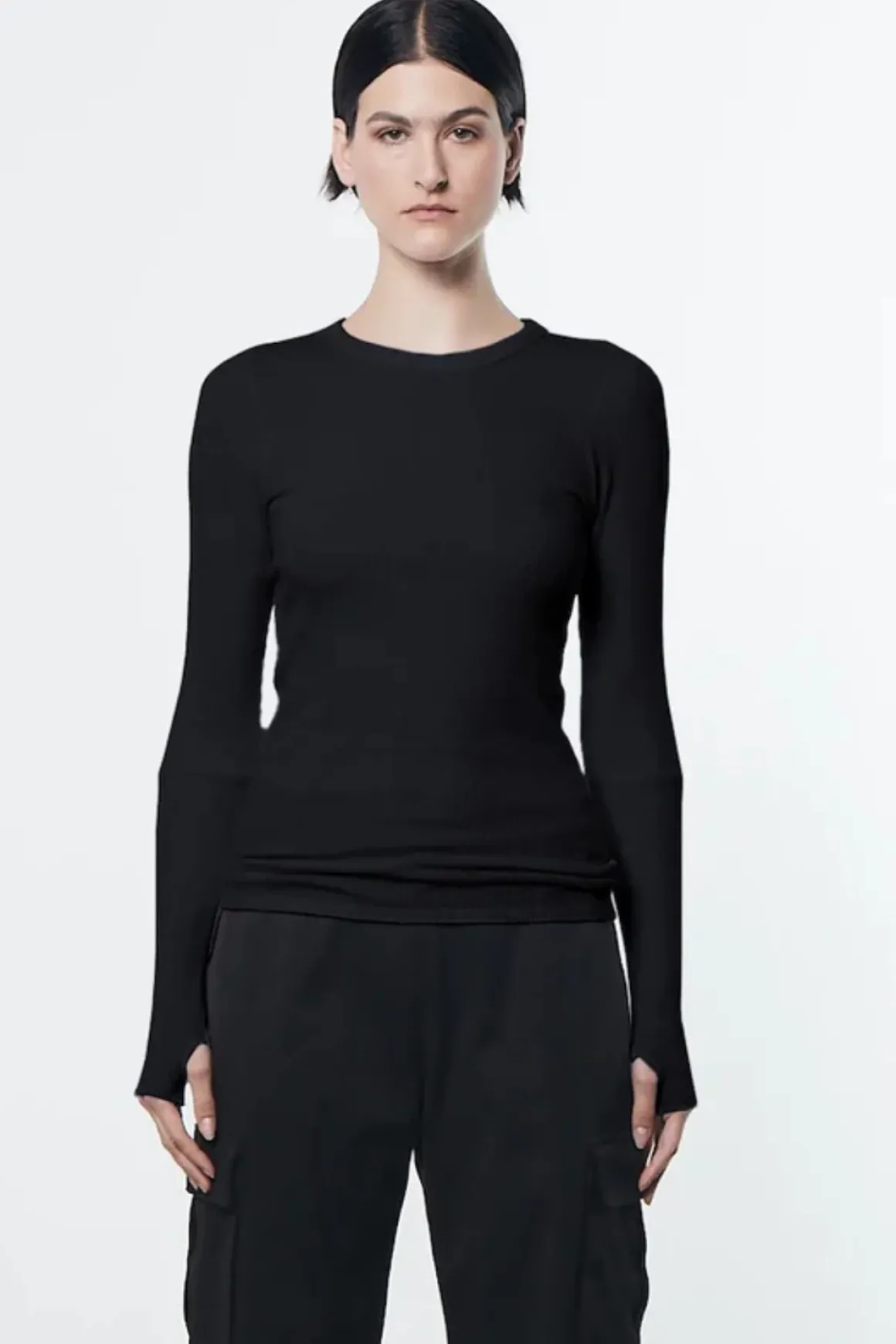 Enza Costa Cuffed L/S Crew