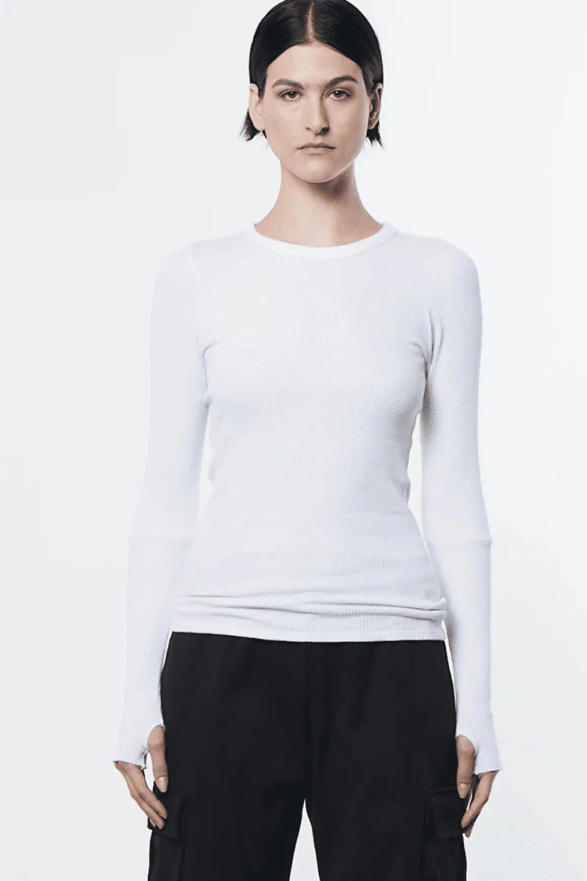 Enza Costa Cuffed L/S Crew
