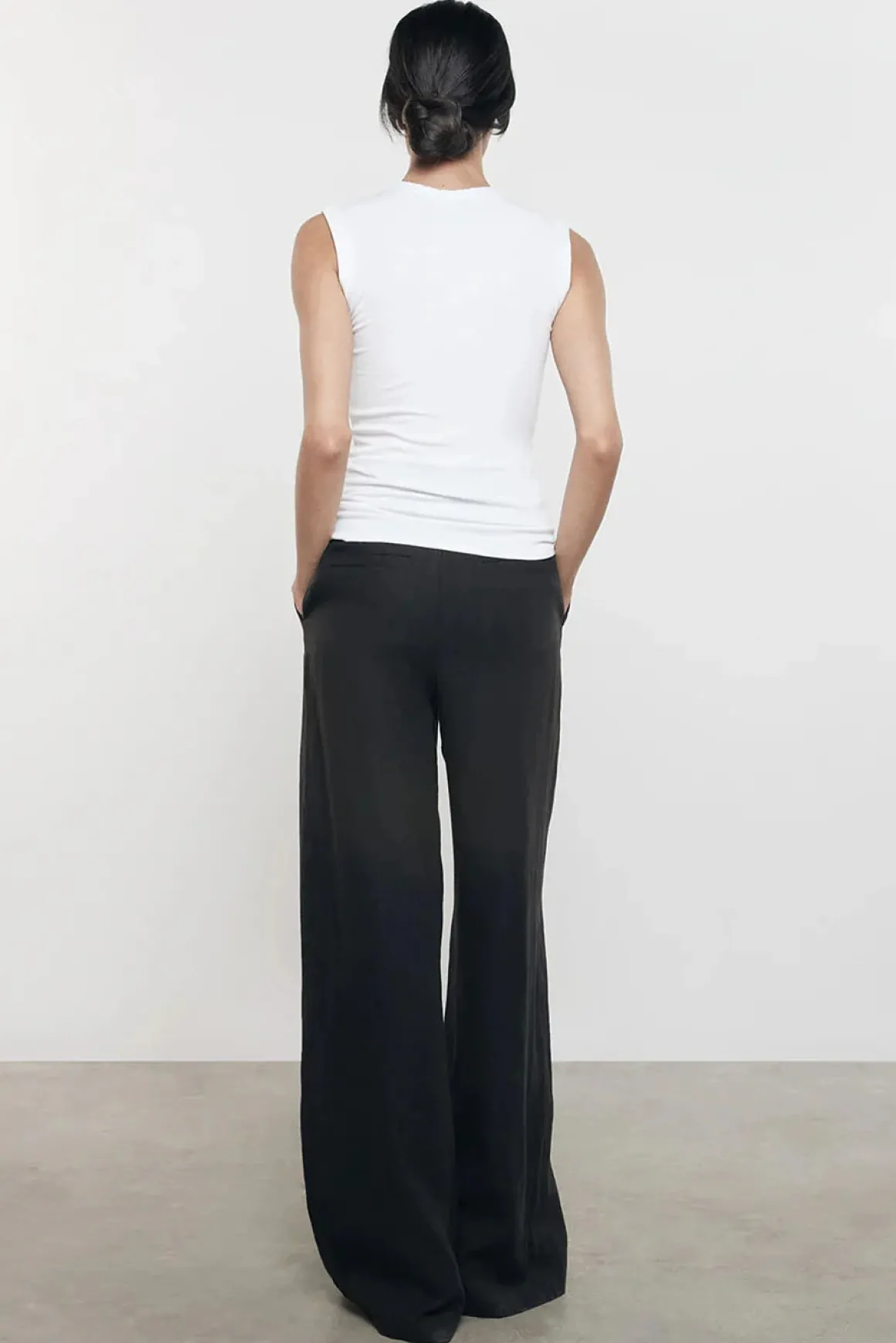 Enza Costa Silk Knit Sleeveless Tank Top