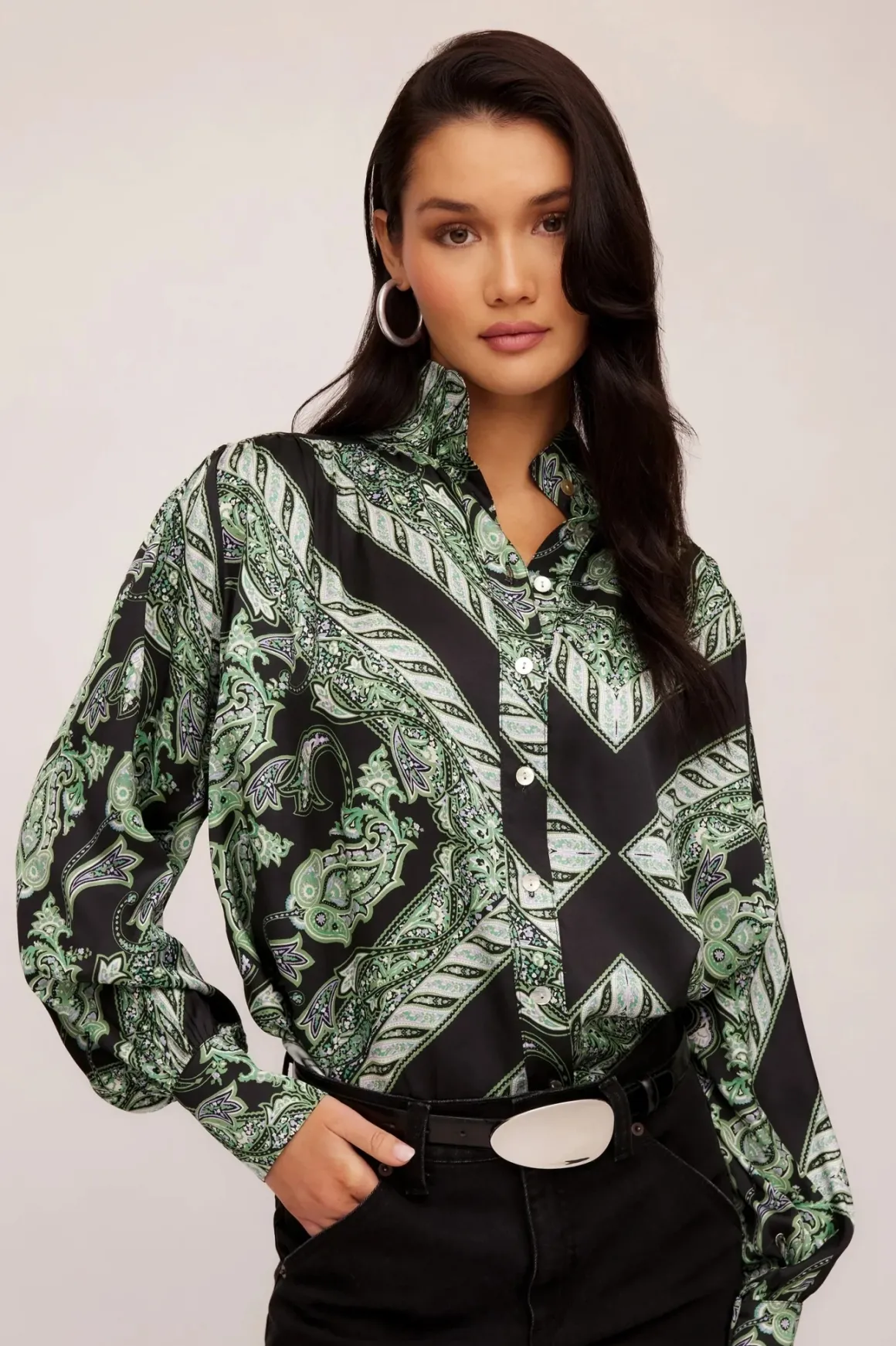 Fifteen Twenty Chloe Printed Blouse