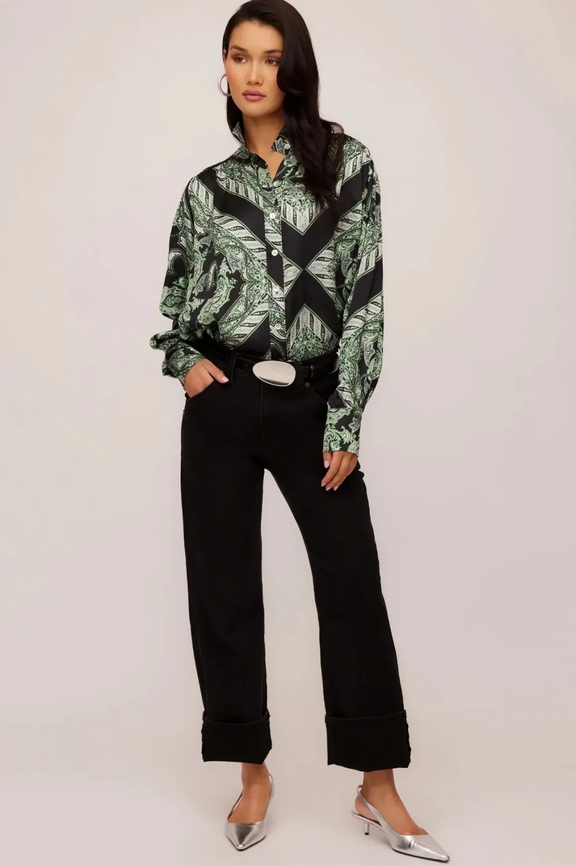 fifteen_twenty_chloe_prin_2.webp Fifteen Twenty Chloe Printed Blouse