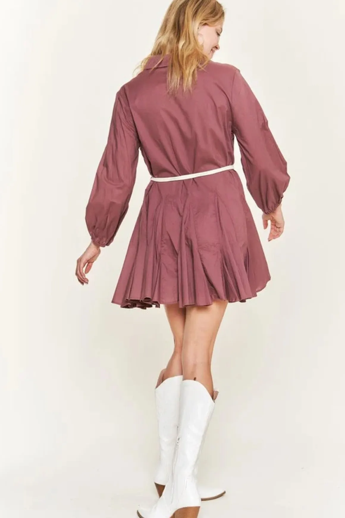 flared_shirt_dress_online_5.webp Flared Shirt Dress *Online Only*