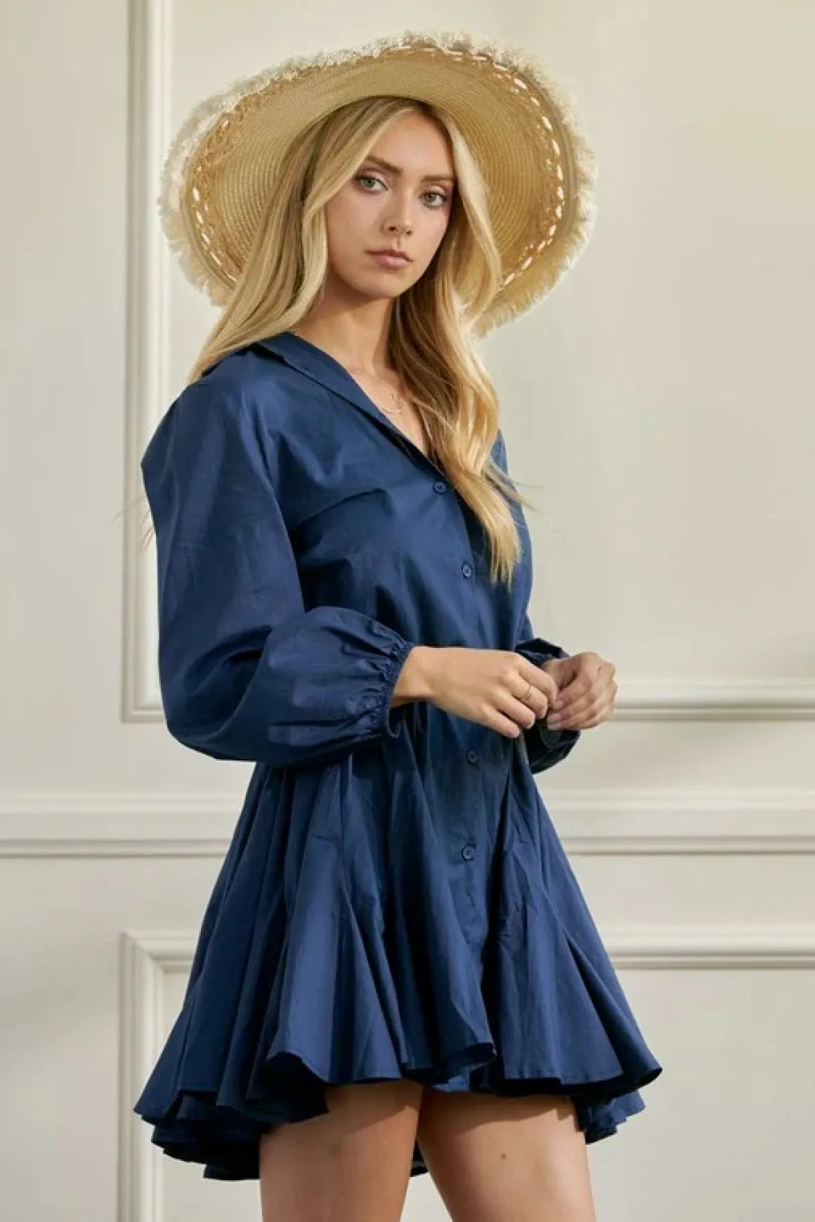 flared_shirt_dress_online_9.webp Flared Shirt Dress *Online Only*