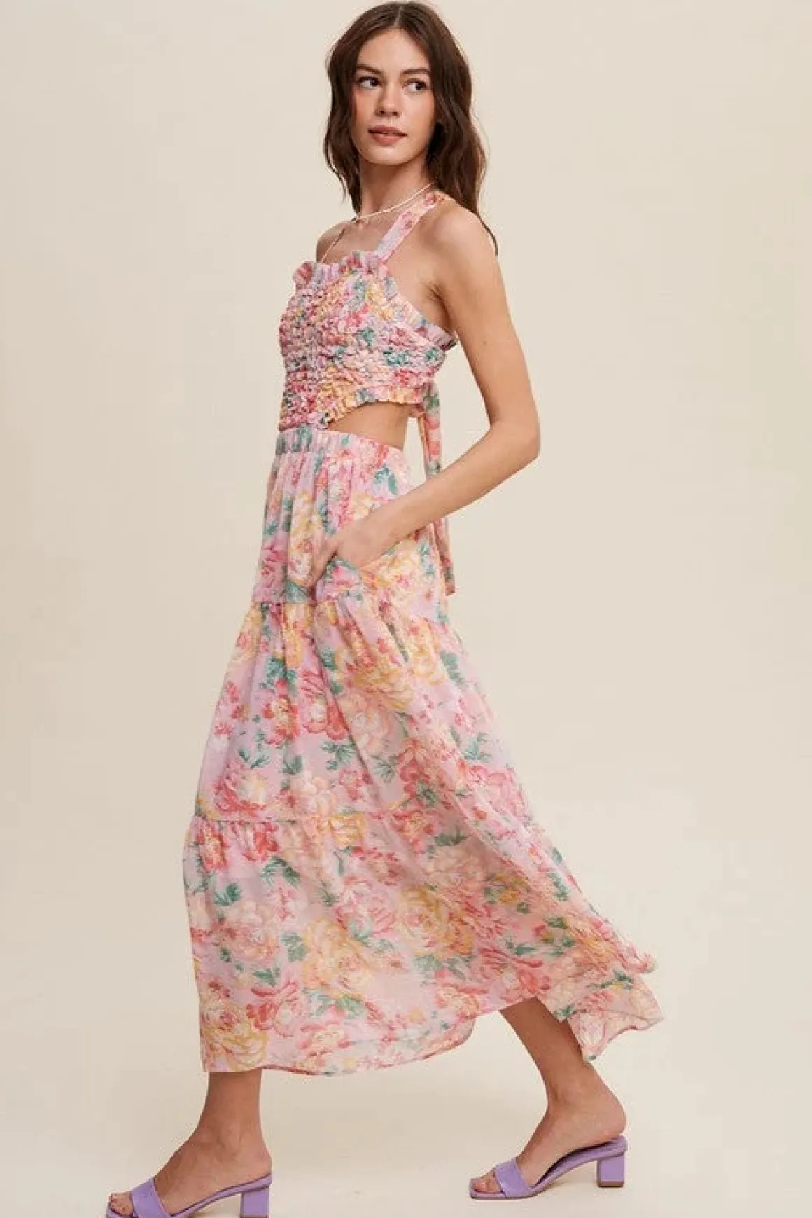 floral_bubble_textured_tw_5.webp Floral Bubble Textured Two-Piece Style Maxi Dress *Online Only*