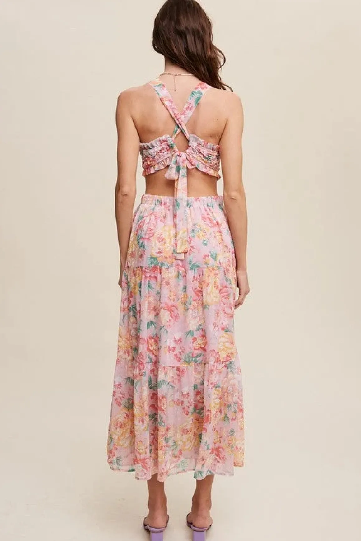 floral_bubble_textured_tw_9.webp Floral Bubble Textured Two-Piece Style Maxi Dress *Online Only*
