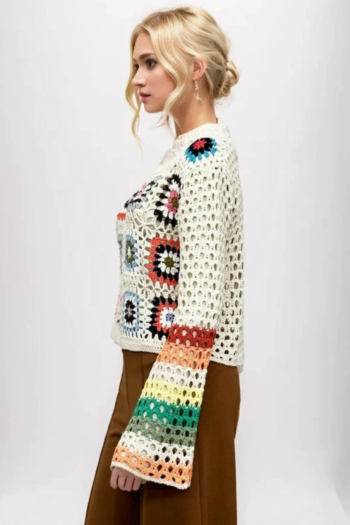 floral_crochet_striped_sl_12.webp Floral Crochet Striped Sleeve Cropped Knit Sweater *Onine Only*