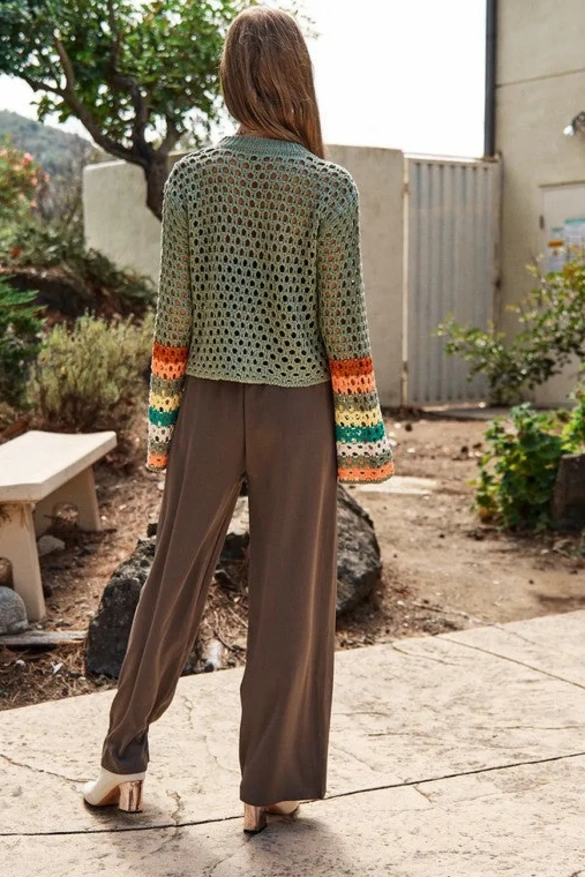 floral_crochet_striped_sl_6.webp Floral Crochet Striped Sleeve Cropped Knit Sweater *Onine Only*