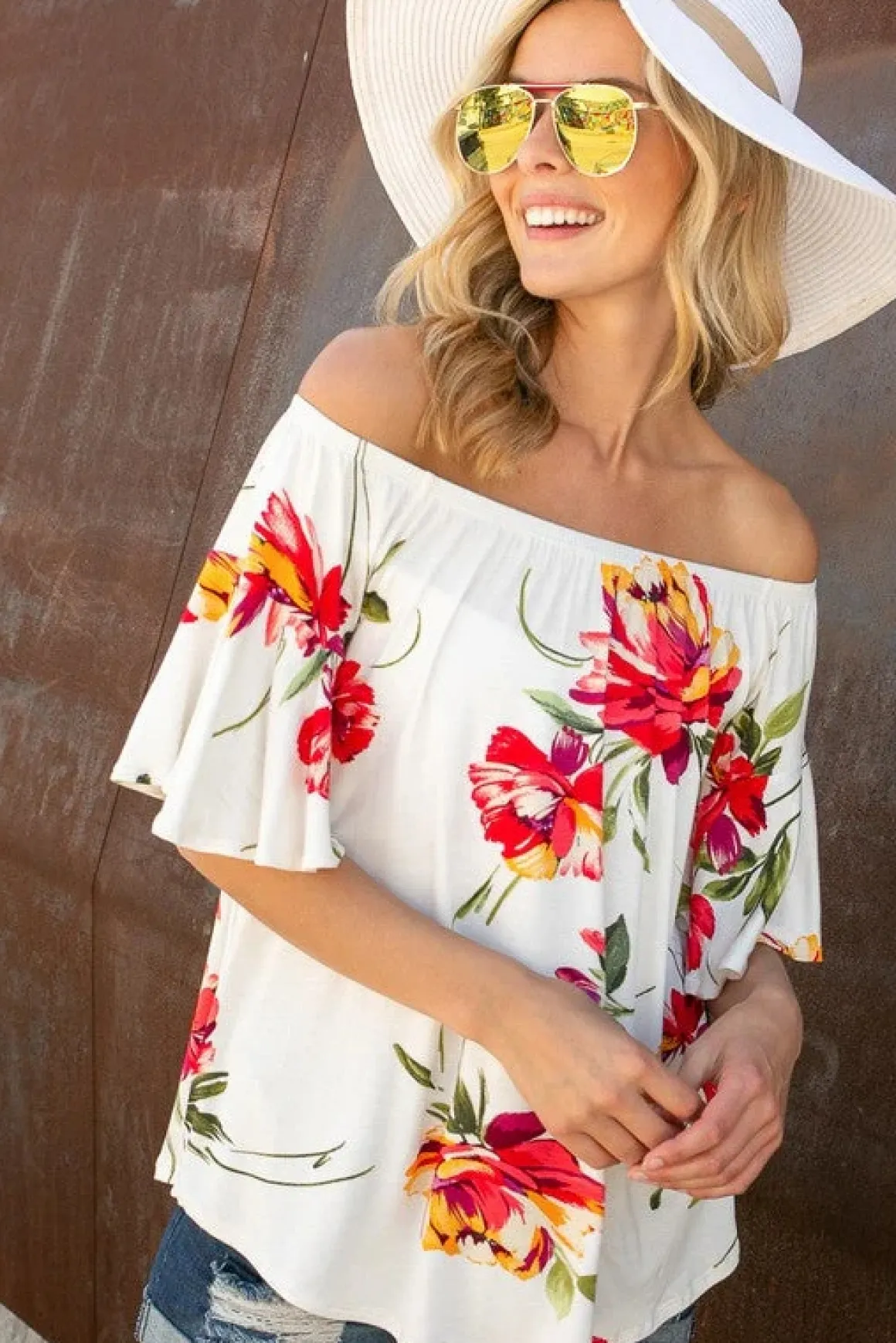 floral_off_shoulder_top_o_10.webp Floral Off Shoulder Top *Online Only*