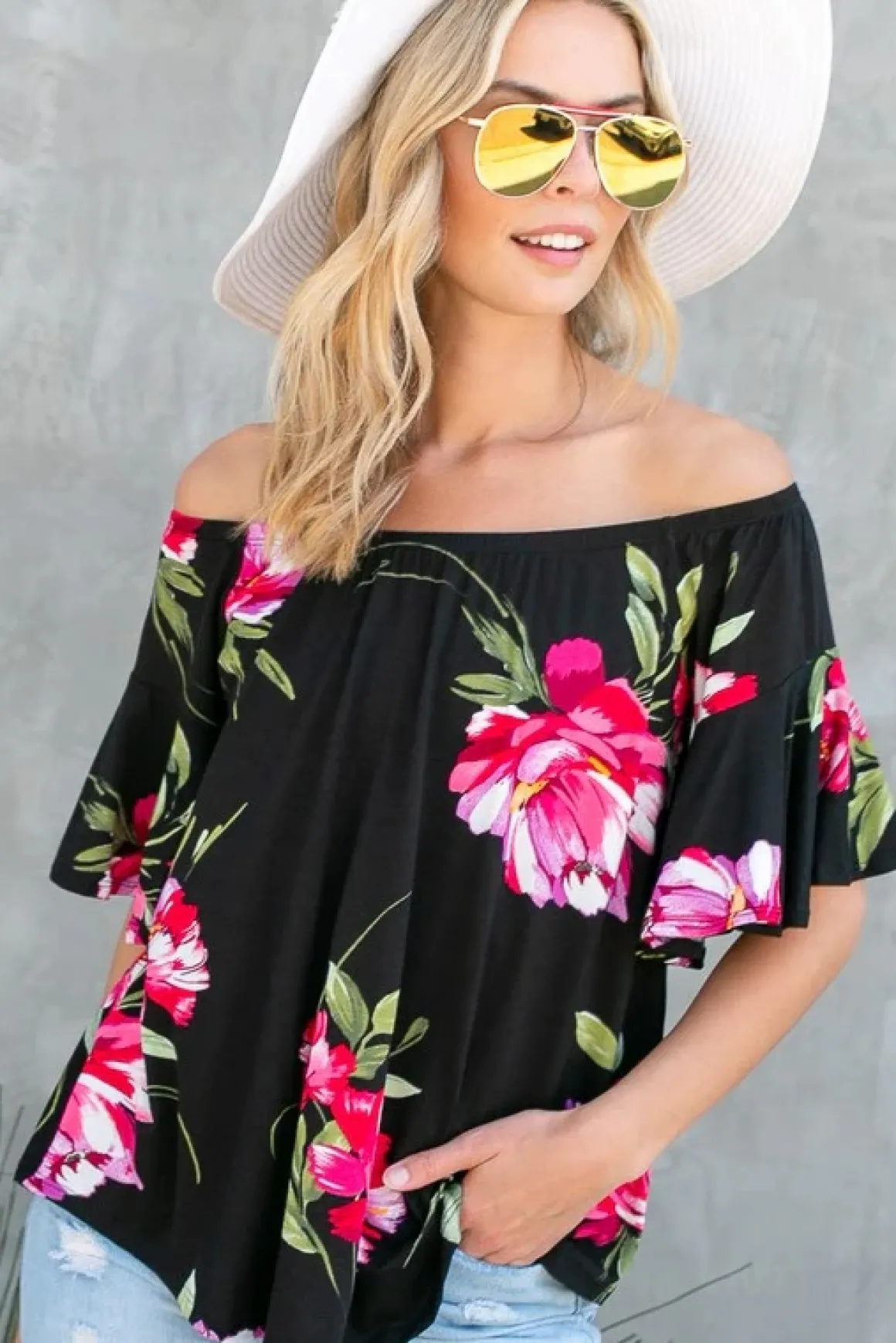 floral_off_shoulder_top_o_18.webp Floral Off Shoulder Top *Online Only*