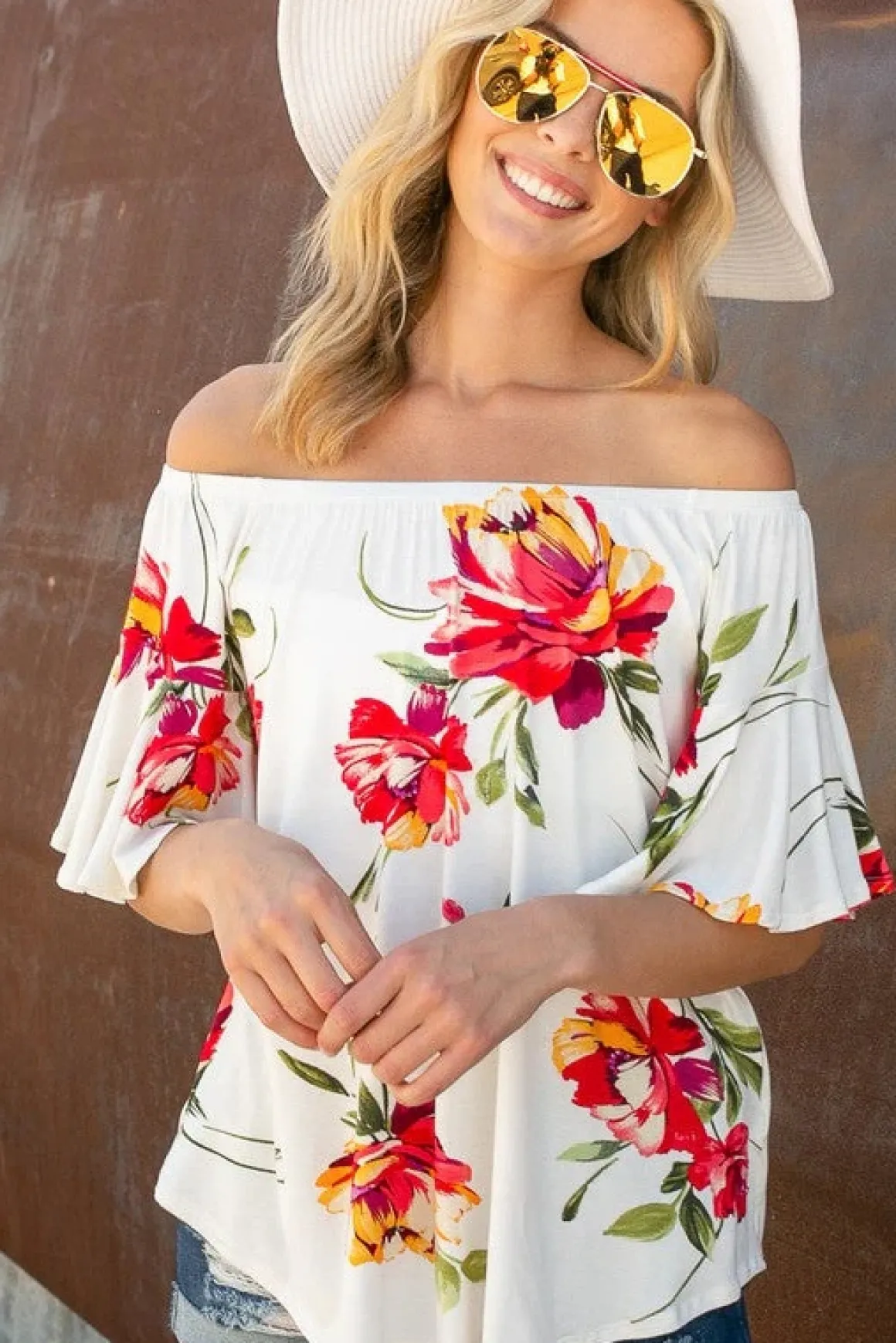 floral_off_shoulder_top_o_3.webp Floral Off Shoulder Top *Online Only*