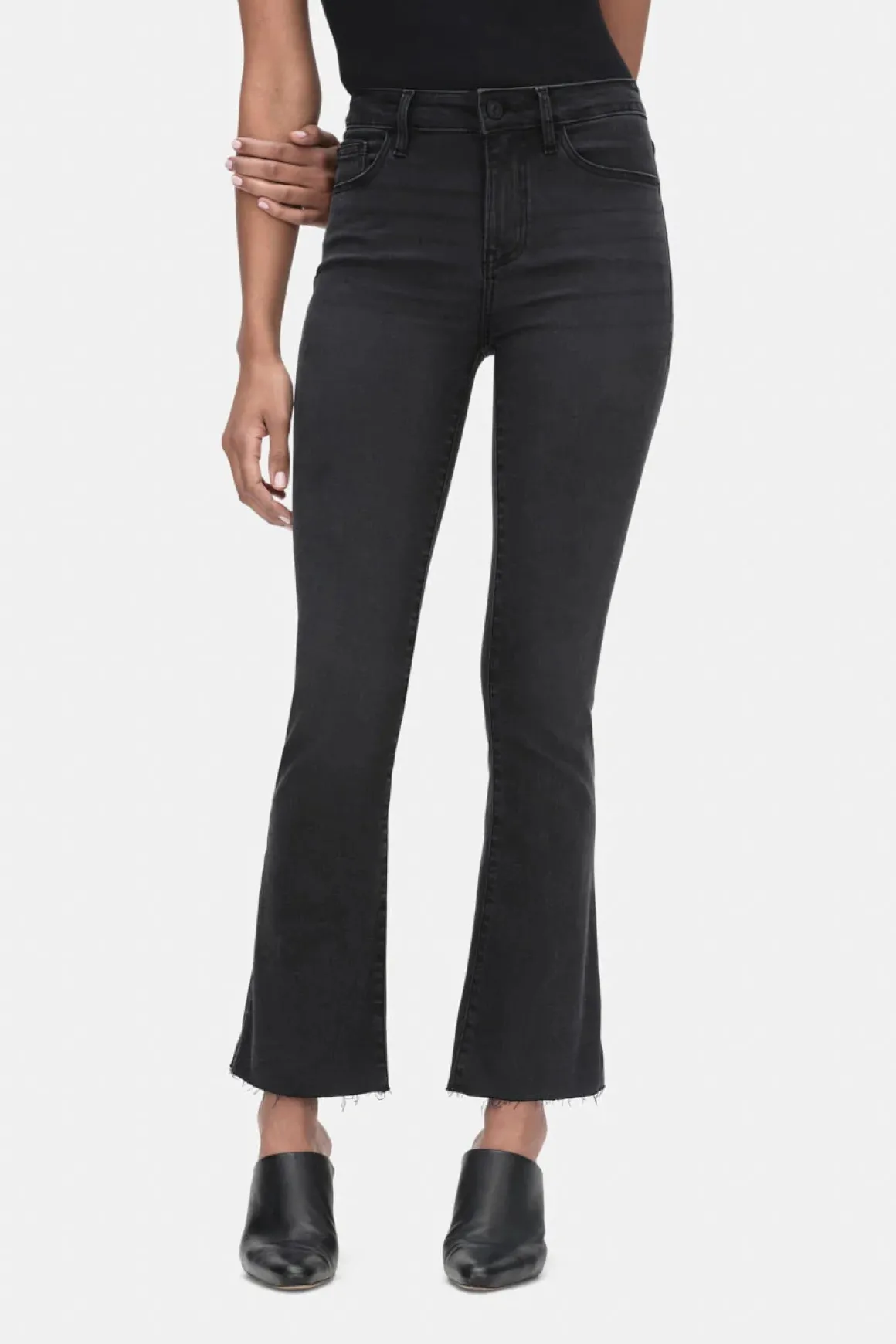 Frame Le Crop Mini Boot Raw Hem