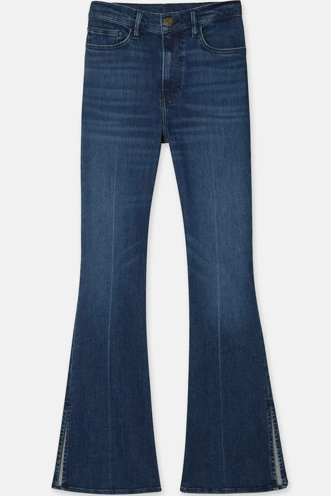 Frame Le Easy Flare Side Slit Jeans
