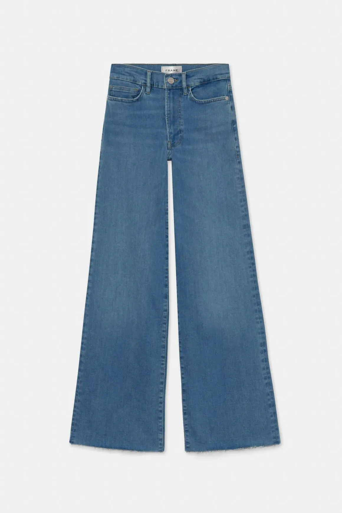 Frame Le Slim Palazzo Raw Hem Jeans