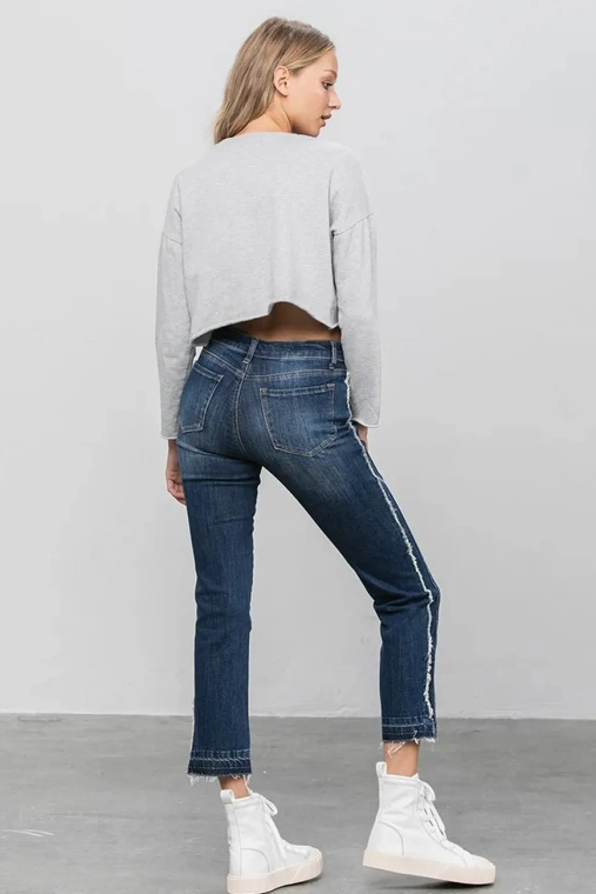 frayed_hem_cropped_straig_7.webp Frayed Hem Cropped Straight Jeans *Online Only*