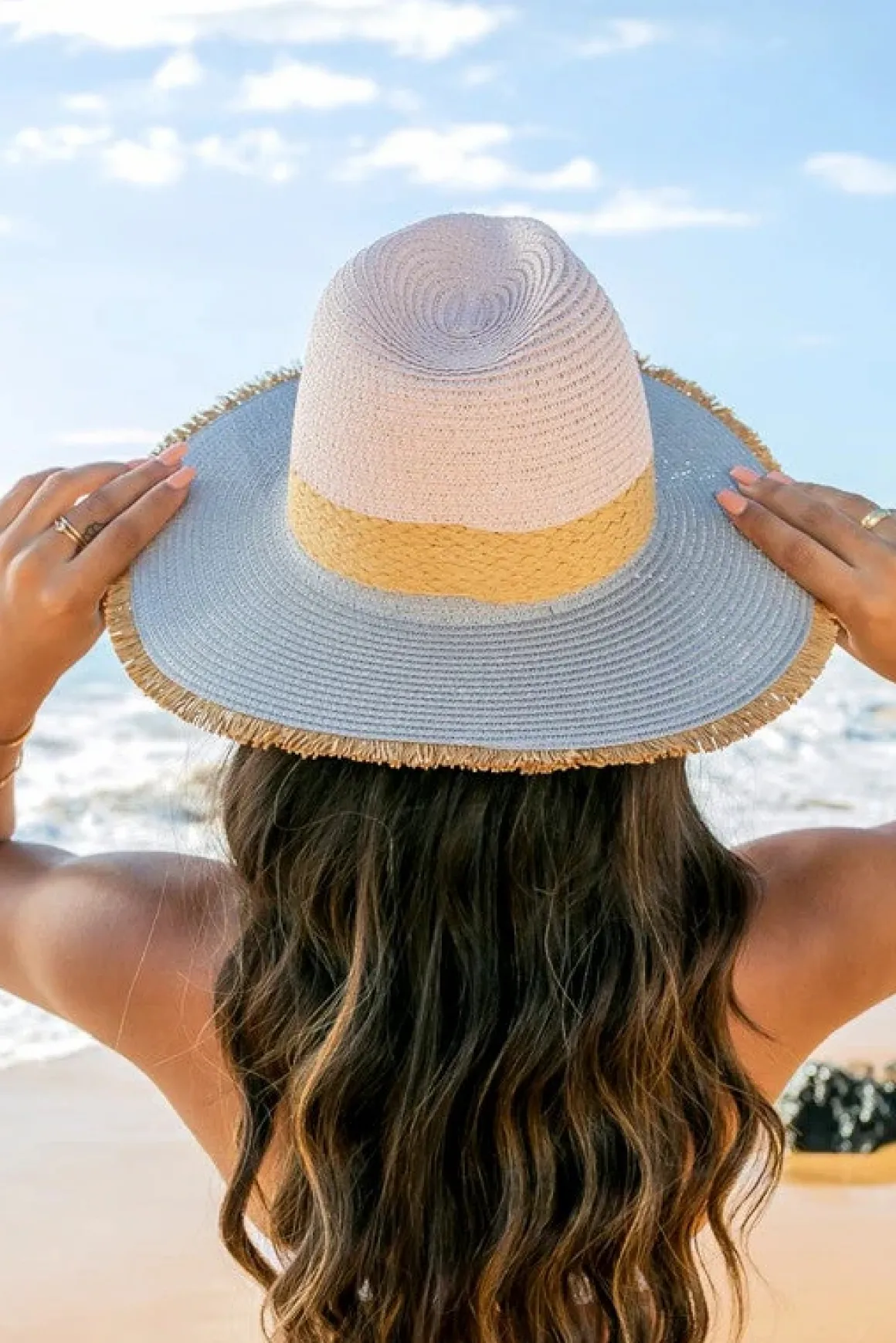 frayedge_rattan_band_stra_5.webp Fray-Edge Rattan Band Straw Hat *Online Only*