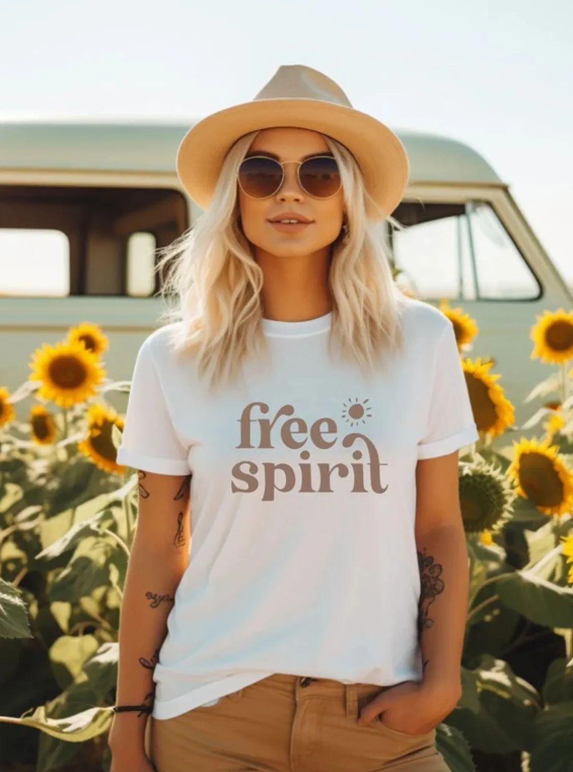 Free Spirit Bella Canvas Crewneck Tee *Online Only*