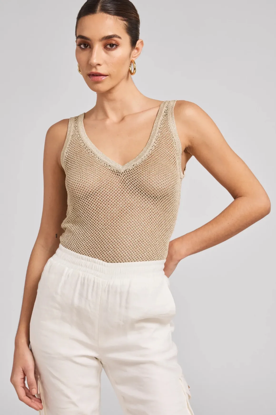 Generation Love Harley Metallic Mesh Tank *FINAL SALE*