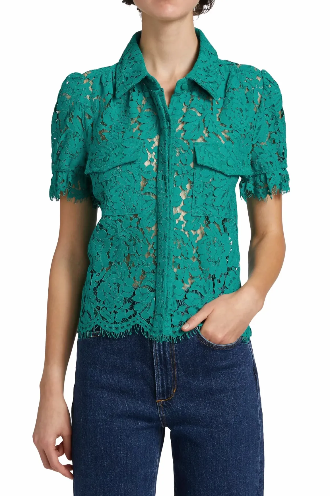 Generation Love Mina Lace Shirt