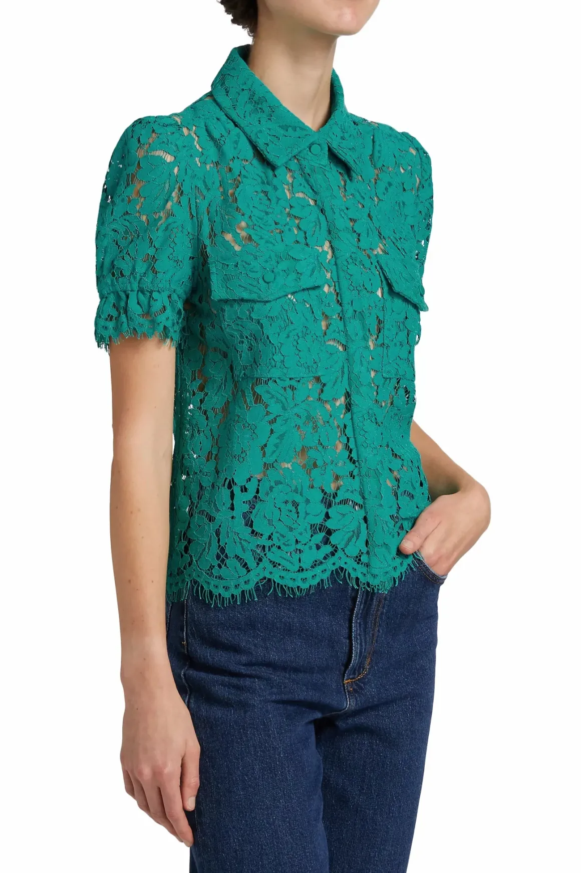 Generation Love Mina Lace Shirt