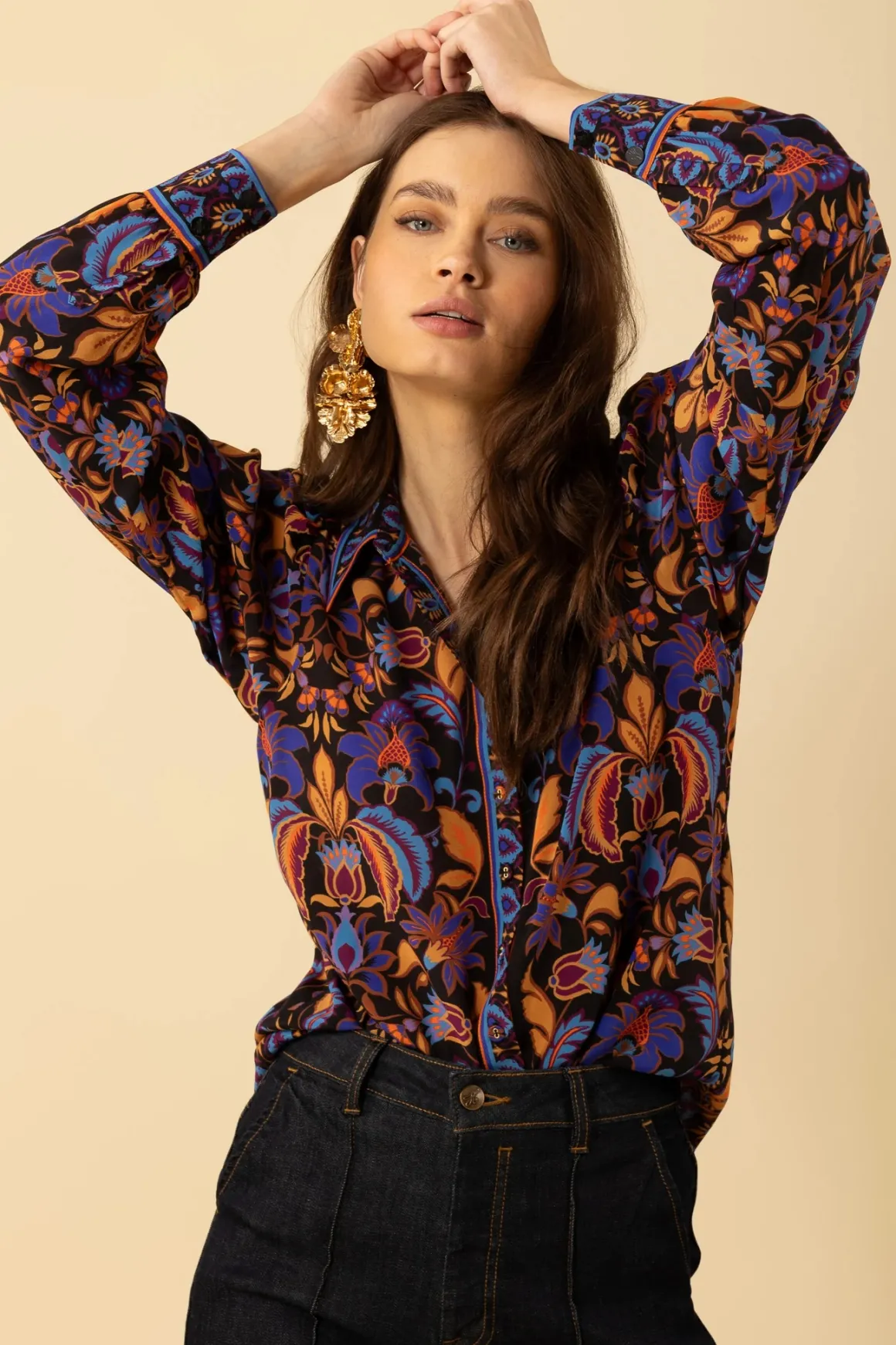 Hale Bob Paris Button Down Shirt