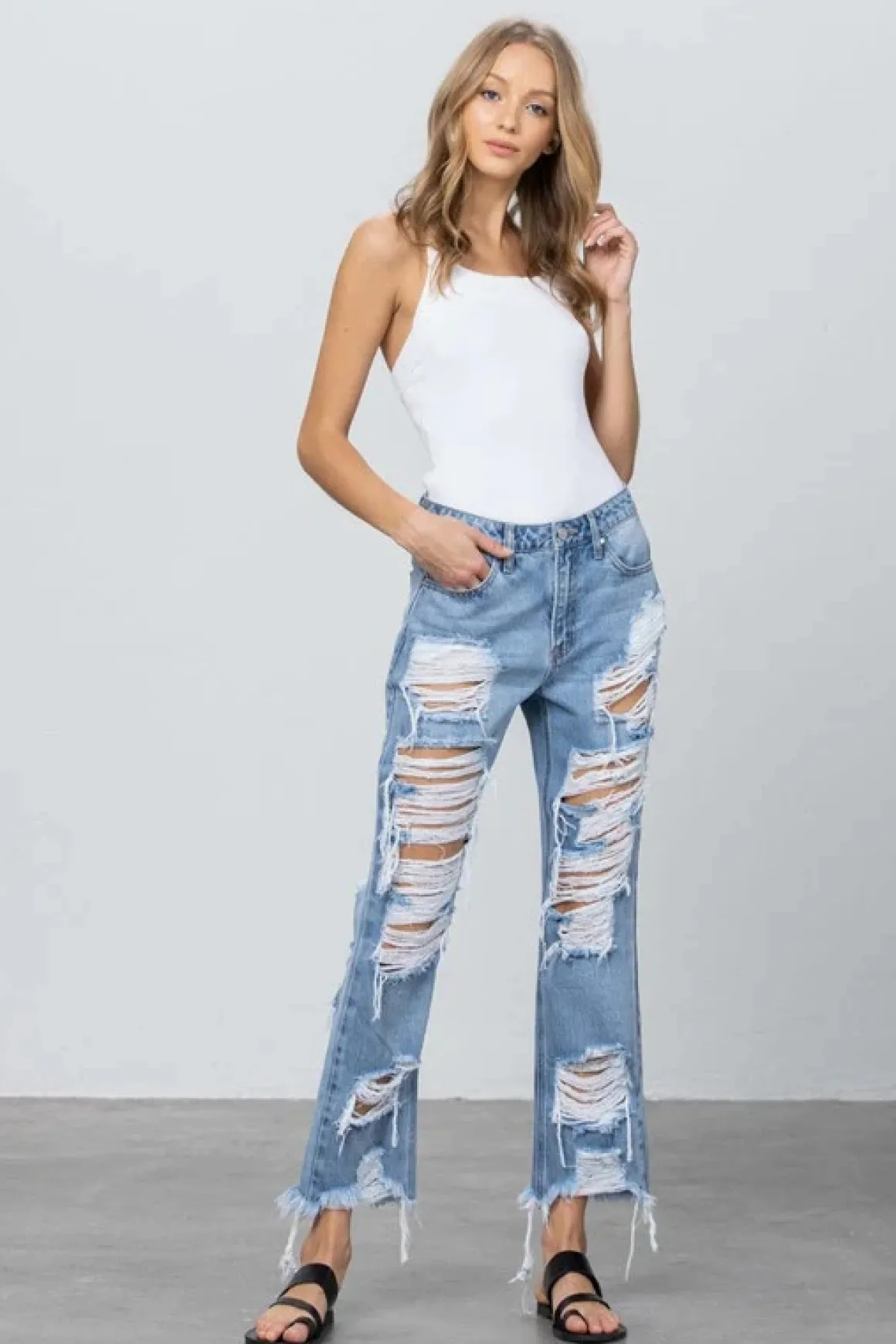 heavy_destroyed_frayed_he_2.webp Heavy Destroyed Frayed Hem Straight Jeans