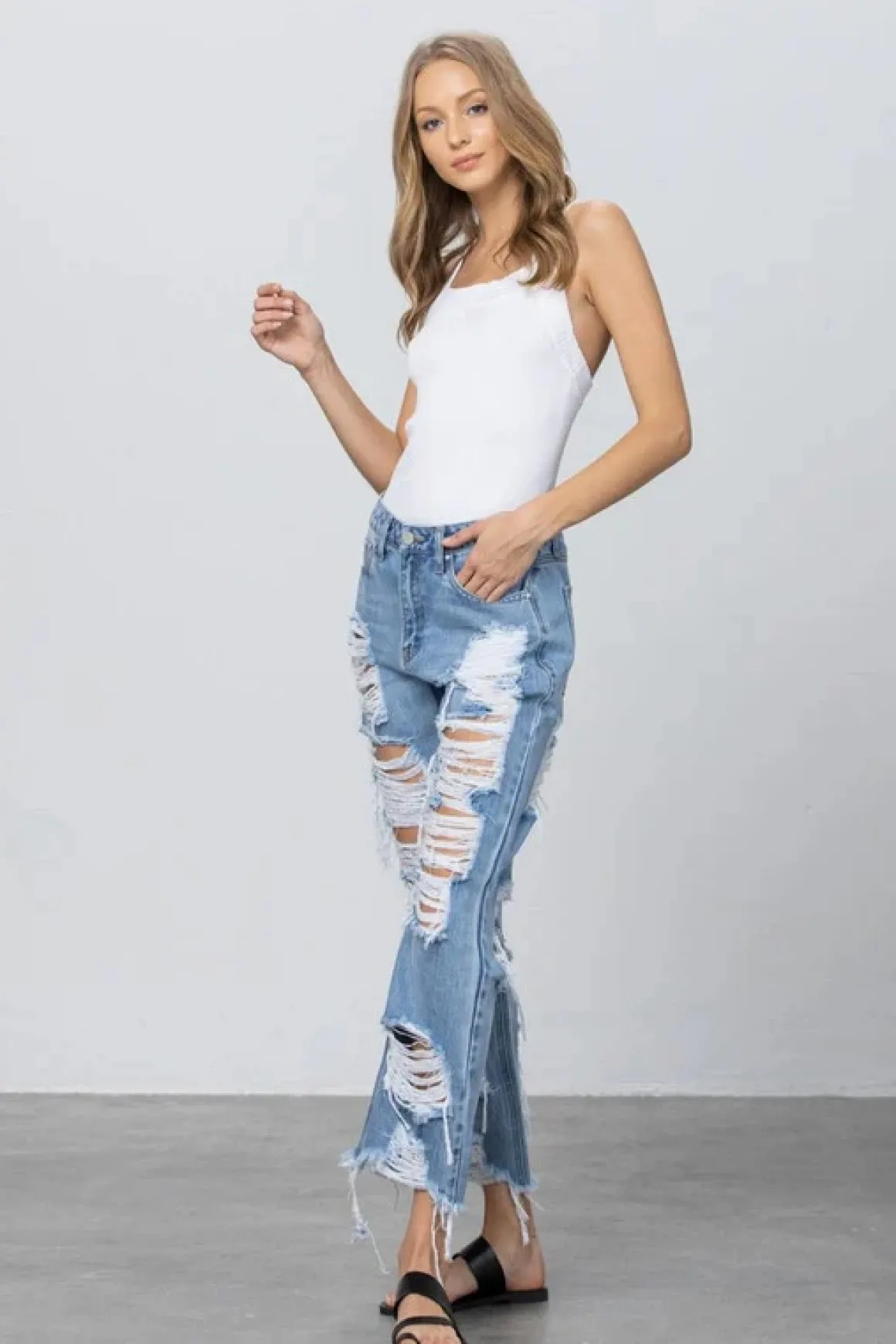 heavy_destroyed_frayed_he_3.webp Heavy Destroyed Frayed Hem Straight Jeans