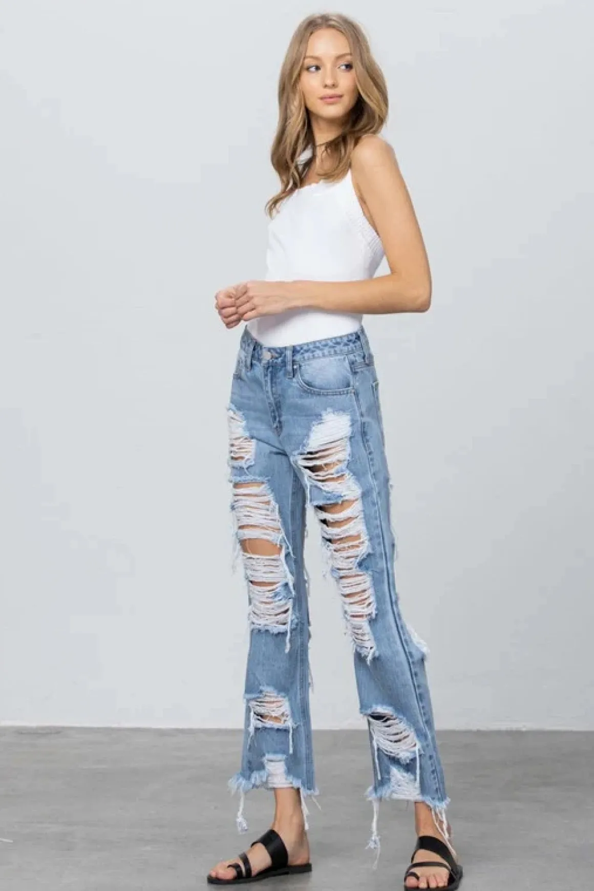 heavy_destroyed_frayed_he_4.webp Heavy Destroyed Frayed Hem Straight Jeans