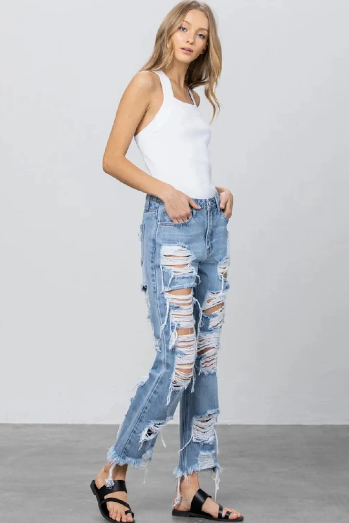 heavy_destroyed_frayed_he_6.webp Heavy Destroyed Frayed Hem Straight Jeans