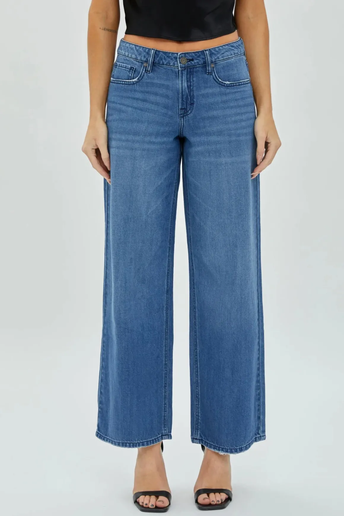 Hidden Nori High Wasted Wide Leg Jeans