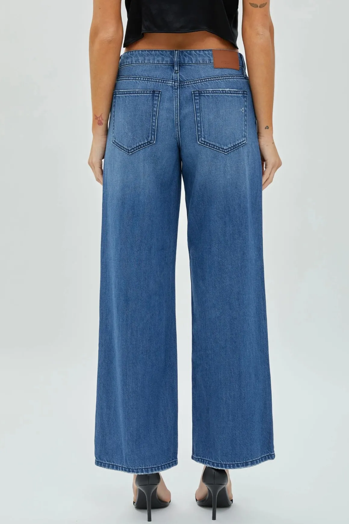 Hidden Nori High Wasted Wide Leg Jeans