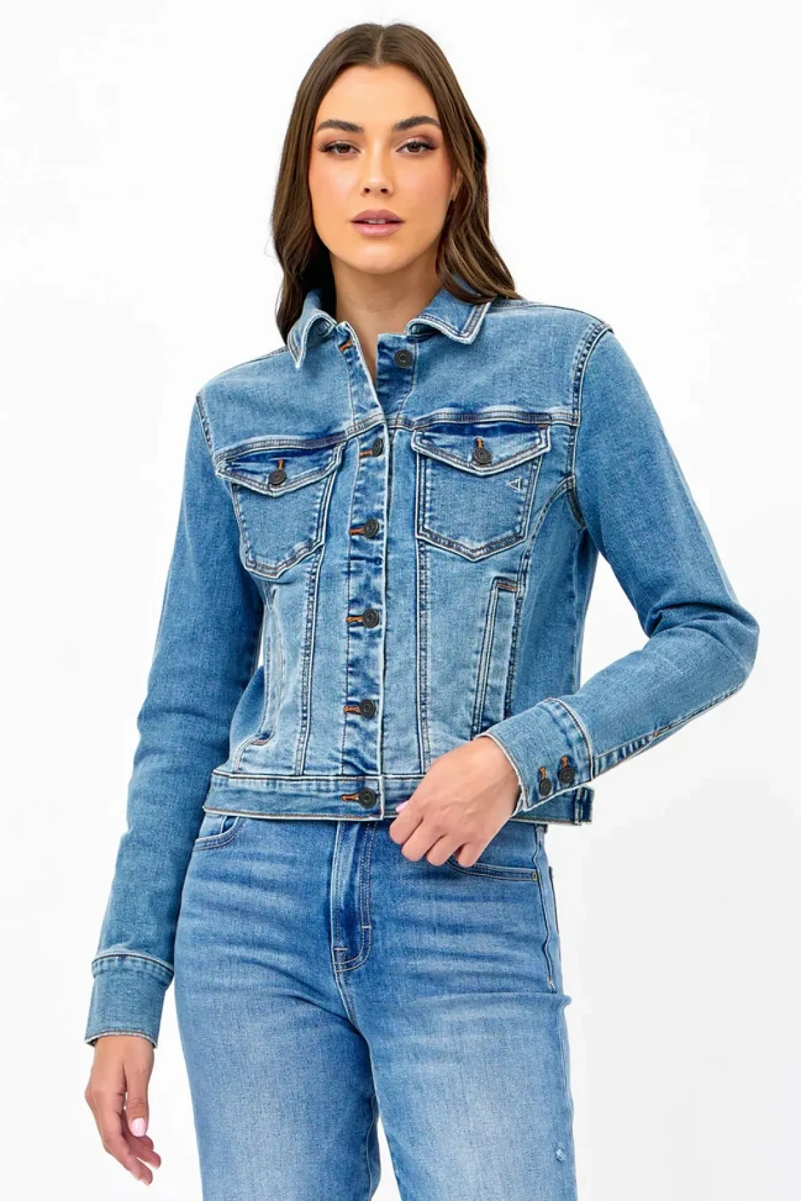 Hidden Rebel Denim Trucker Jacket