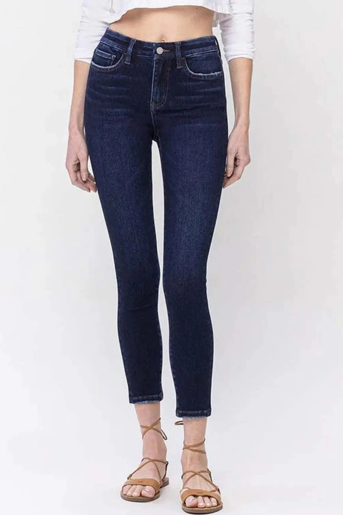 High Rise Ankle Skinny Jeans *Online Only*