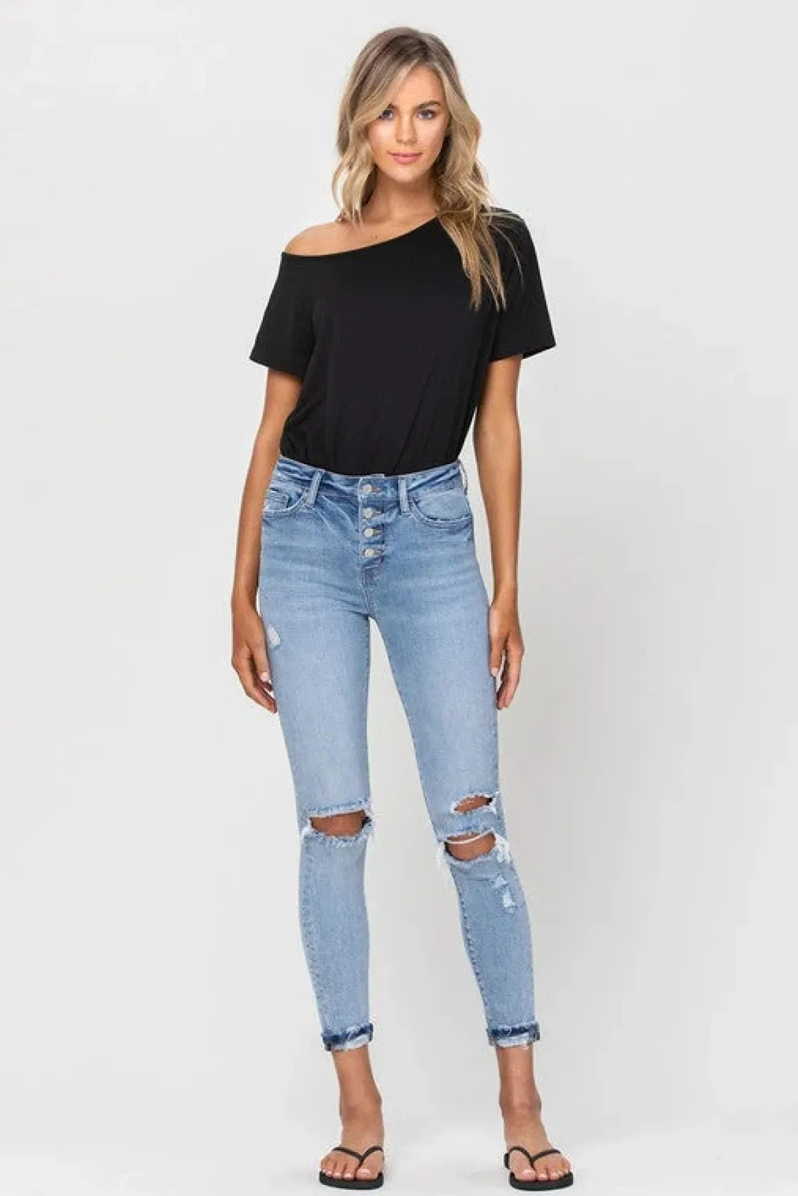 high_rise_button_up_ankle_3.webp High Rise Button Up Ankle Skinny w/ Cuff *Online Only*