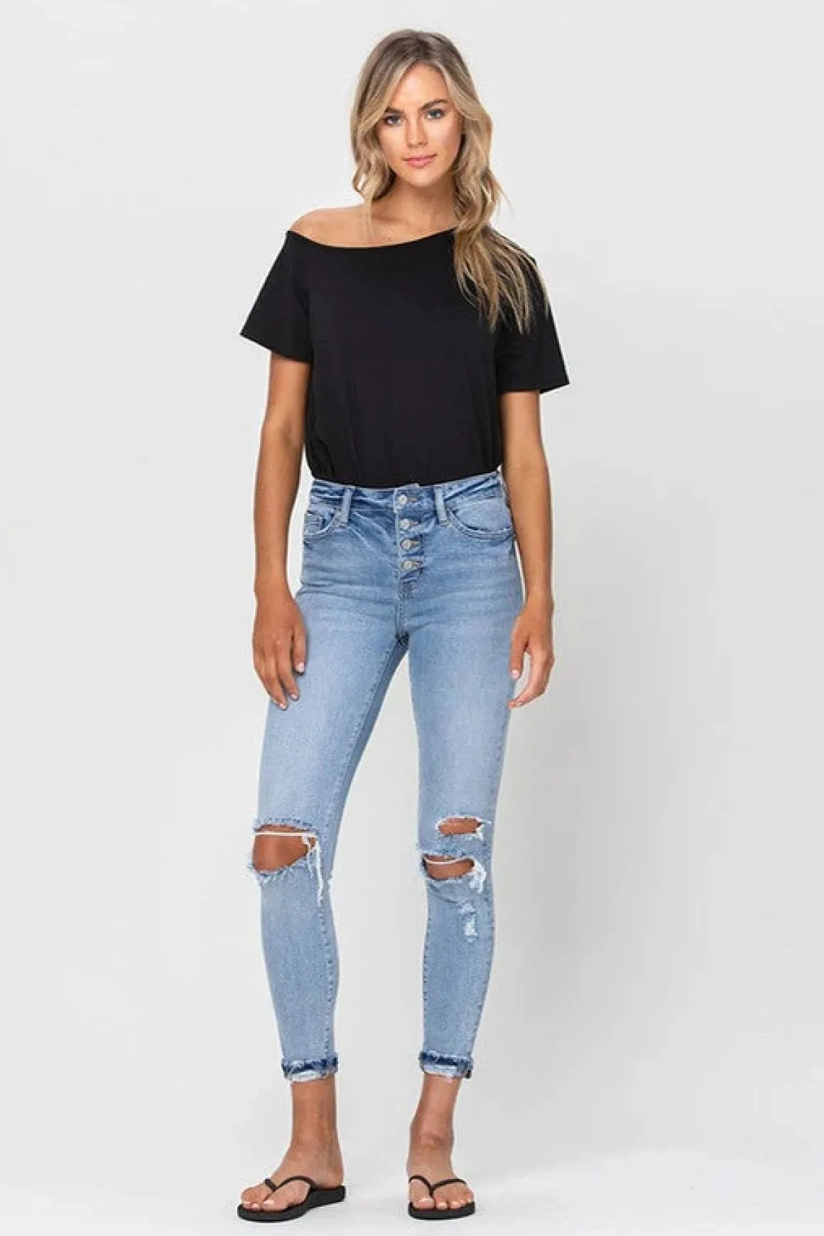 high_rise_button_up_ankle_5.webp High Rise Button Up Ankle Skinny w/ Cuff *Online Only*
