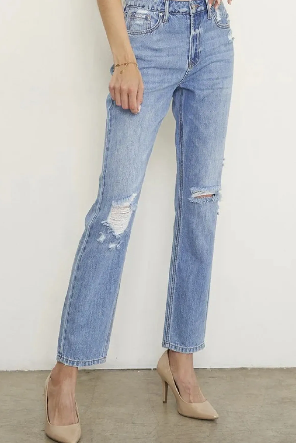 high_rise_distressed_girl_5.webp High Rise Distressed Girlfriend Jeans *Online Only*