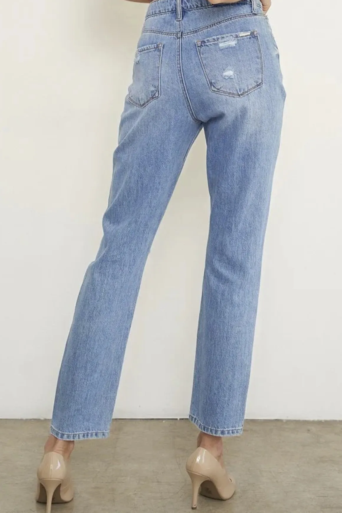 high_rise_distressed_girl_7.webp High Rise Distressed Girlfriend Jeans *Online Only*