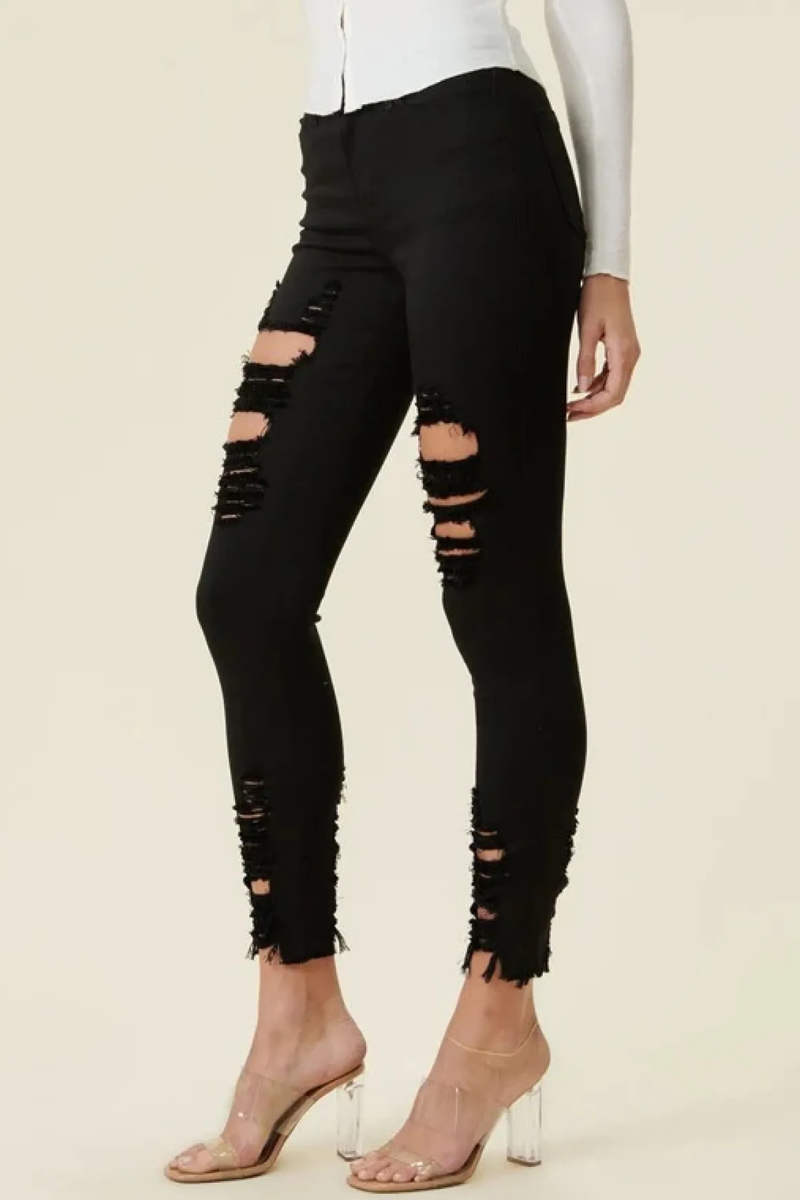high_rise_distressed_skin_2.webp High Rise Distressed Skinny Jeans *Online Only*